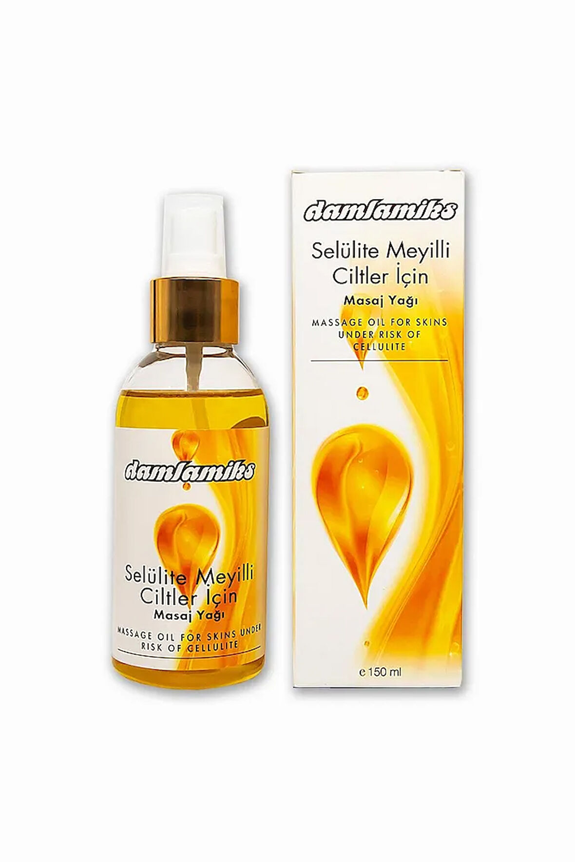 Selülite Meyilli Ciltler Için Masaj Yağı 150 ml