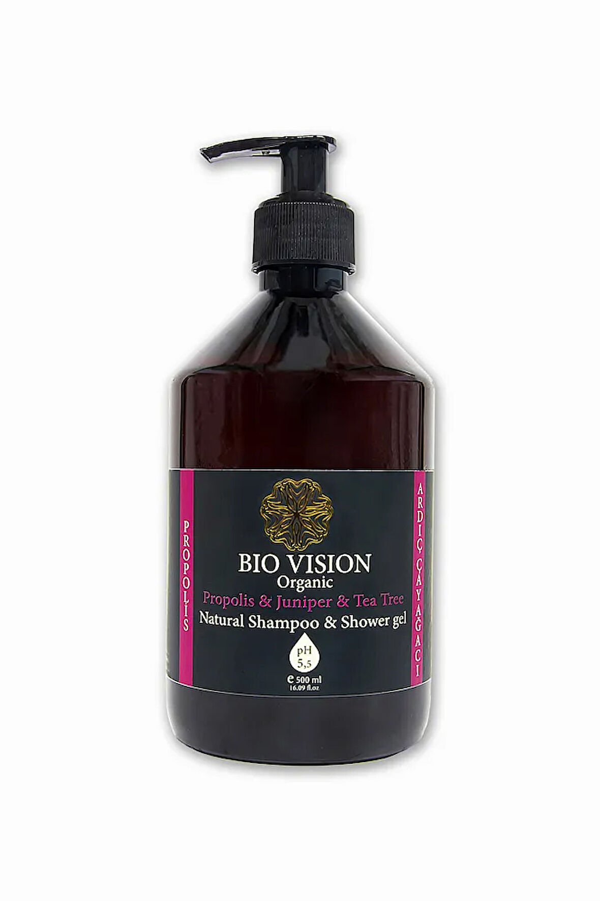 Bio Vision Organic Propolis Ardıç Çay Ağacı Şampuan 500ml