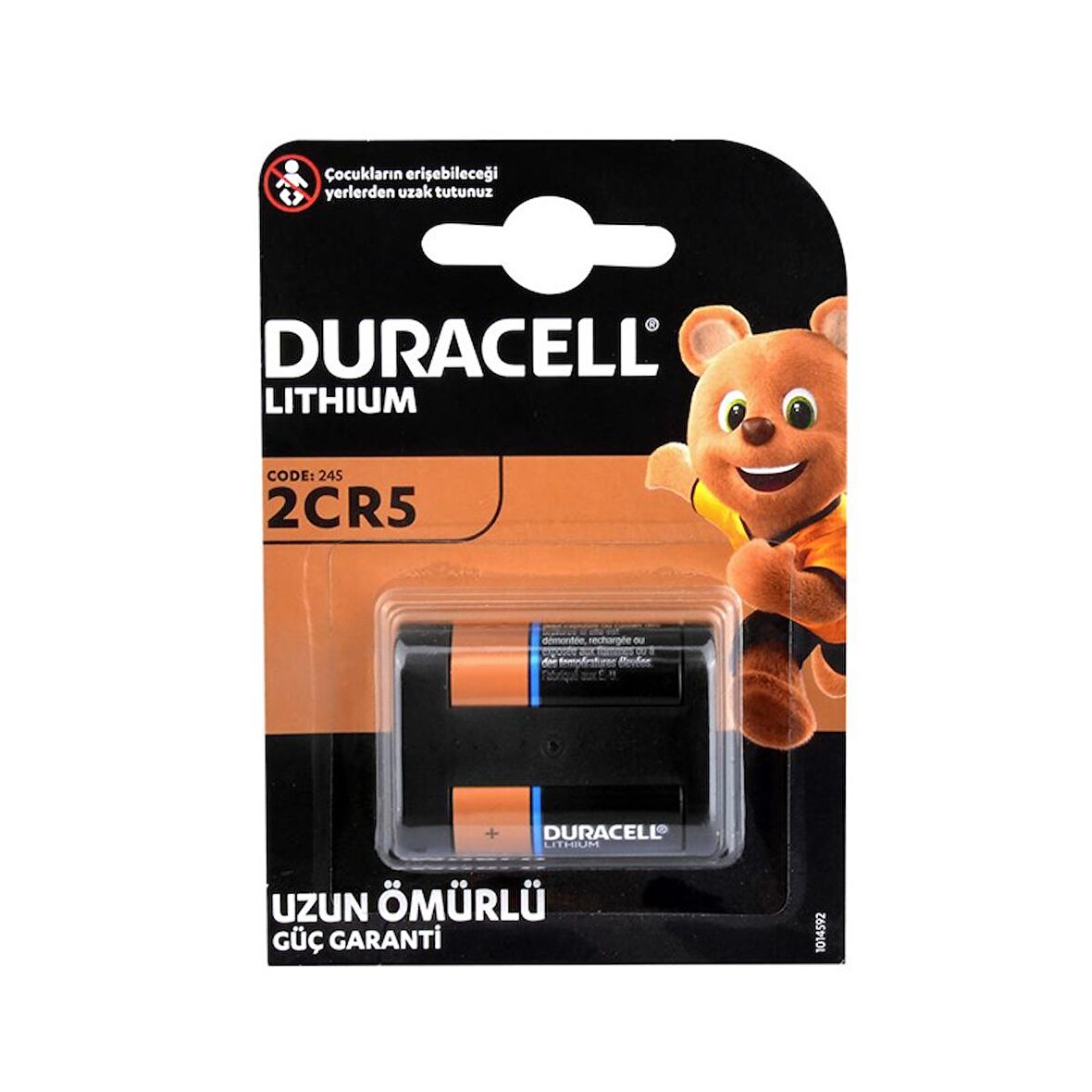 Duracell 245, 2CR5 Lithium Kamera Bataryası