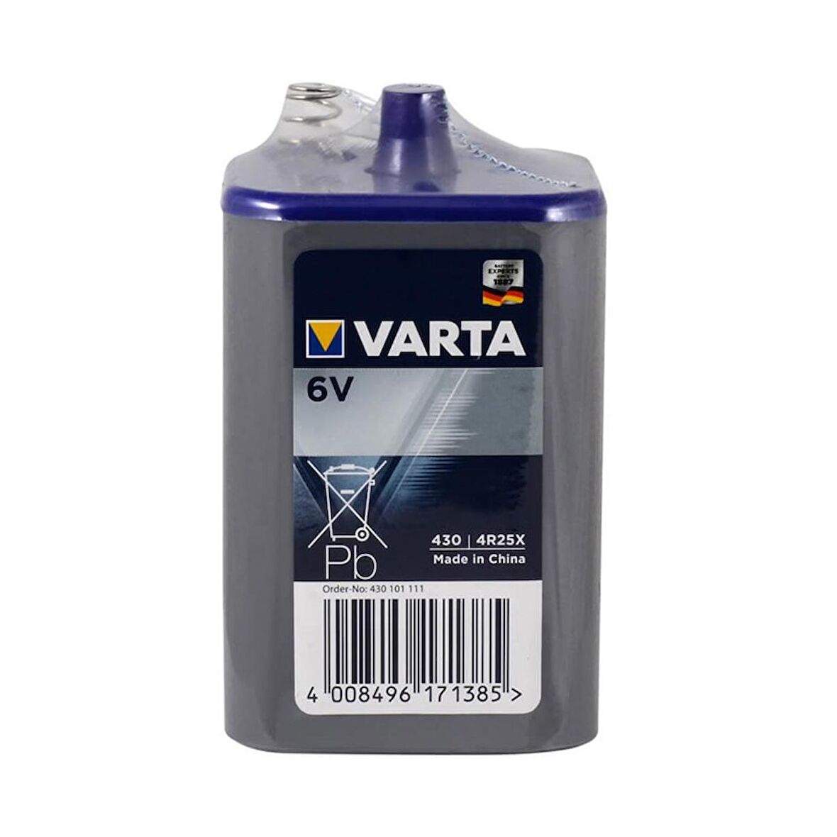 Varta Longlife 6V 4R25X Yaylı Katot Pil