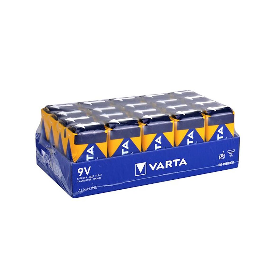 Varta Endüstriyel 20 x 9V Pil