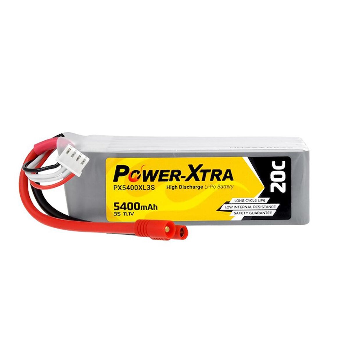 Power-Xtra PX5400XL3S - 3S2P - 11.1V 5400 mAh Li-Polymer Pil -20C