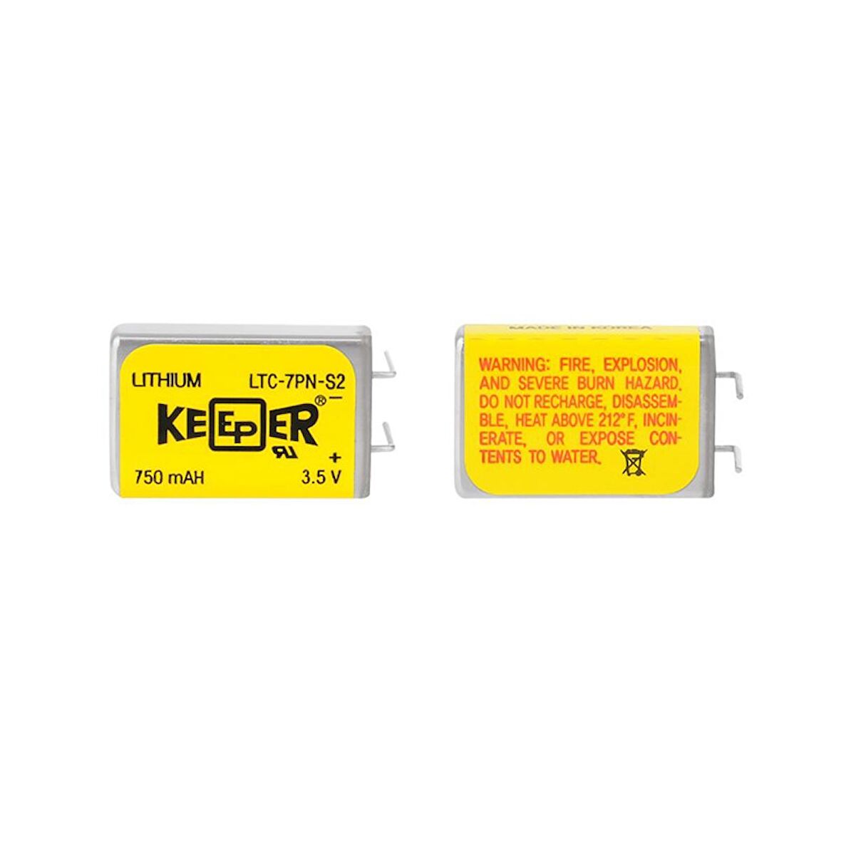 Eagle Picher-Keeper LTC-7PN-S2 Li-SOCI2 Lithium Pil