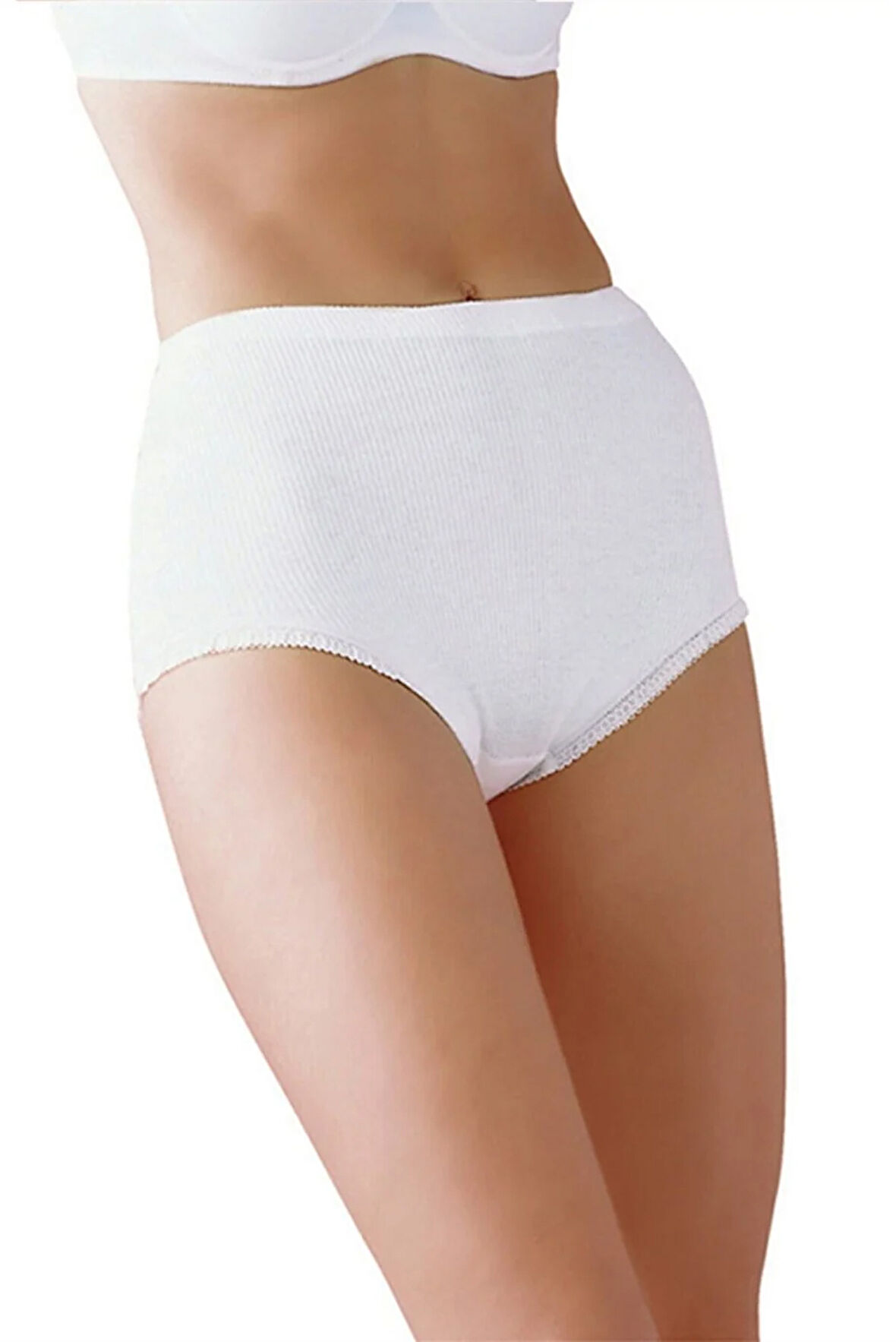 Kadın Kaşkorse Beyaz Külot 980
