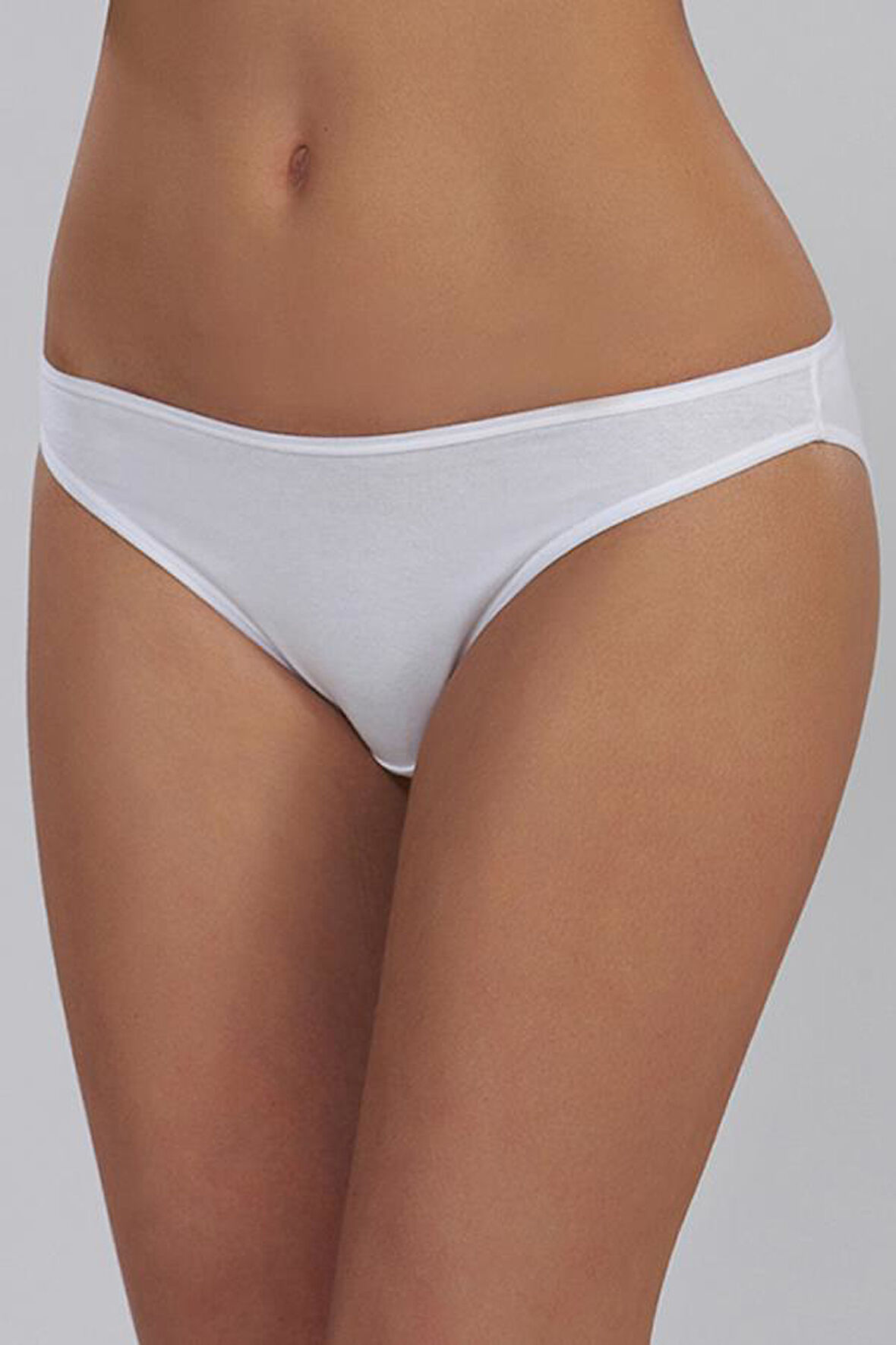 Kadın Basic Beyaz Slip 613