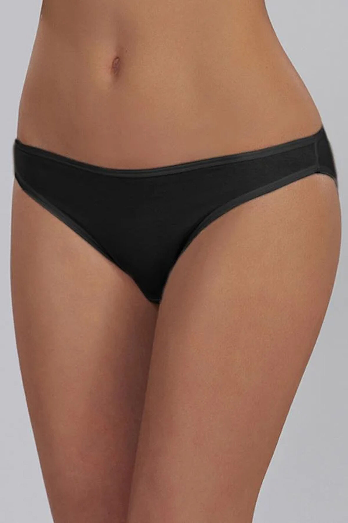 Kadın Basic Siyah Slip 613