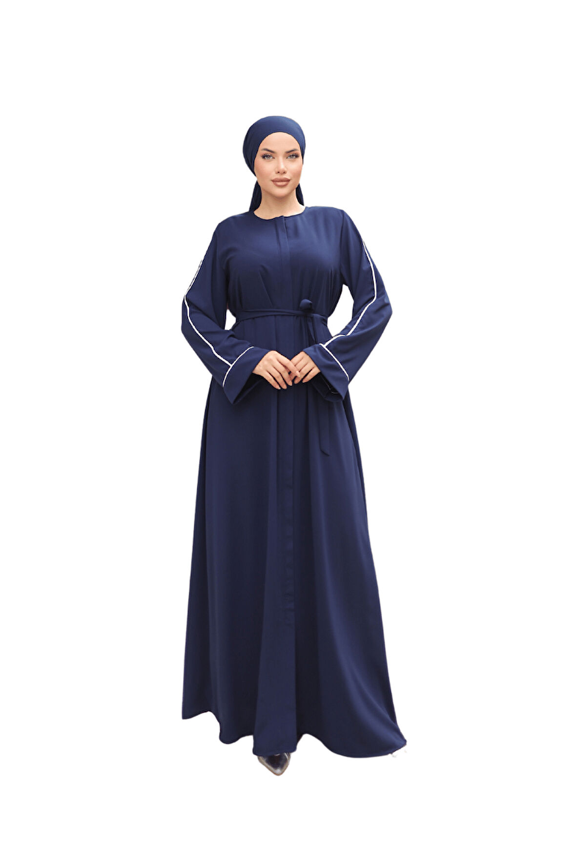  NİSSRA GİZLİ PATLI BİYELİ ABAYA KOL FERACE NSR505801