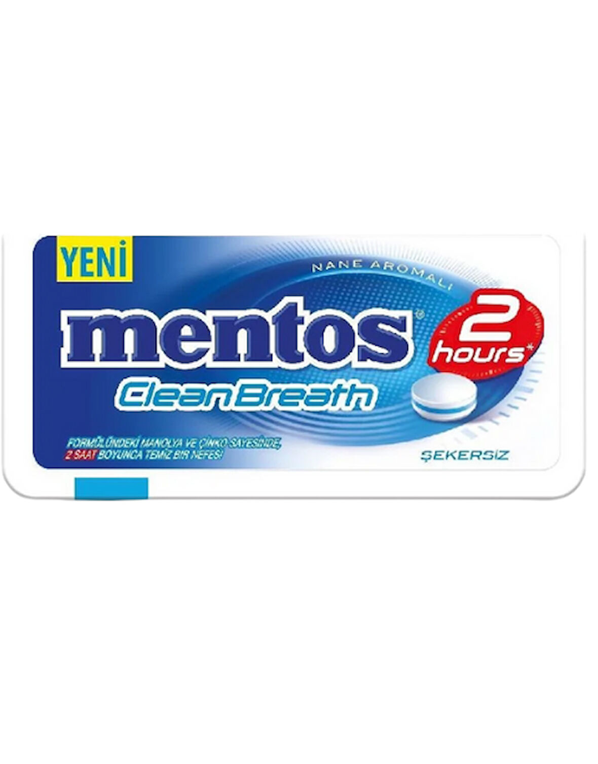 Mentos Clean Breath Nane Ferahlığı 21 GR * 12 Adet