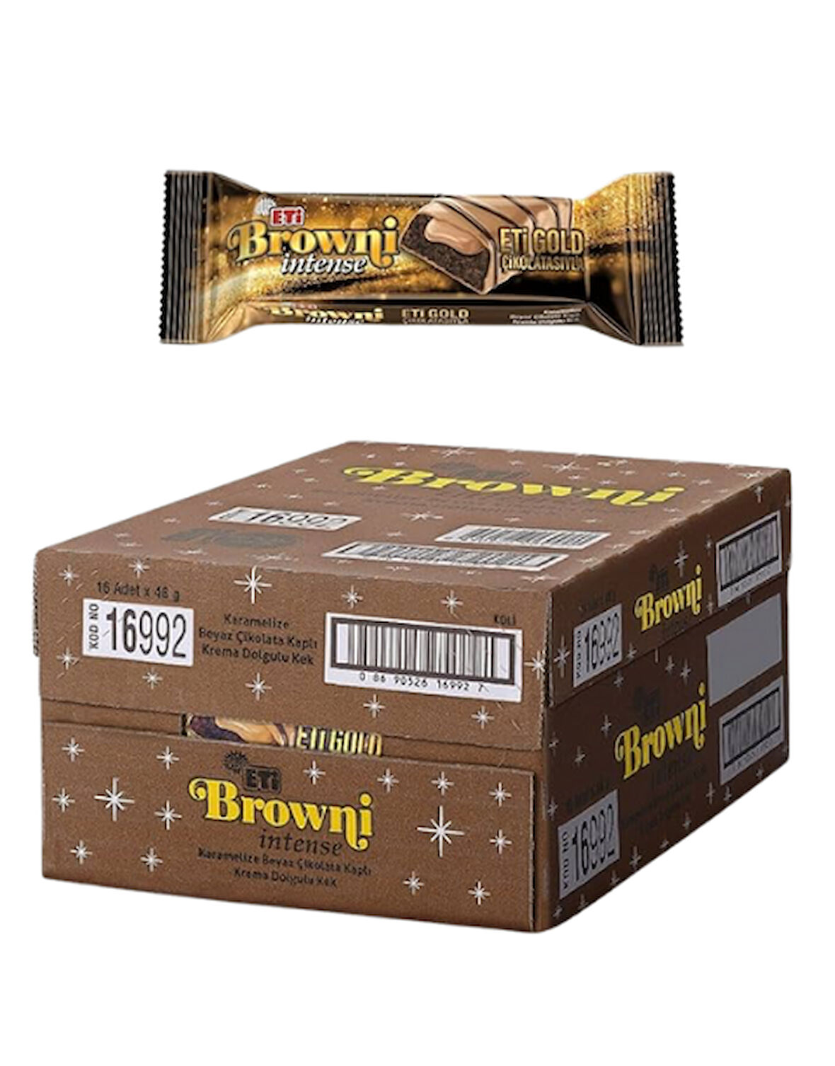 Eti Browni İntense Gold 48 GR * 16 Adet