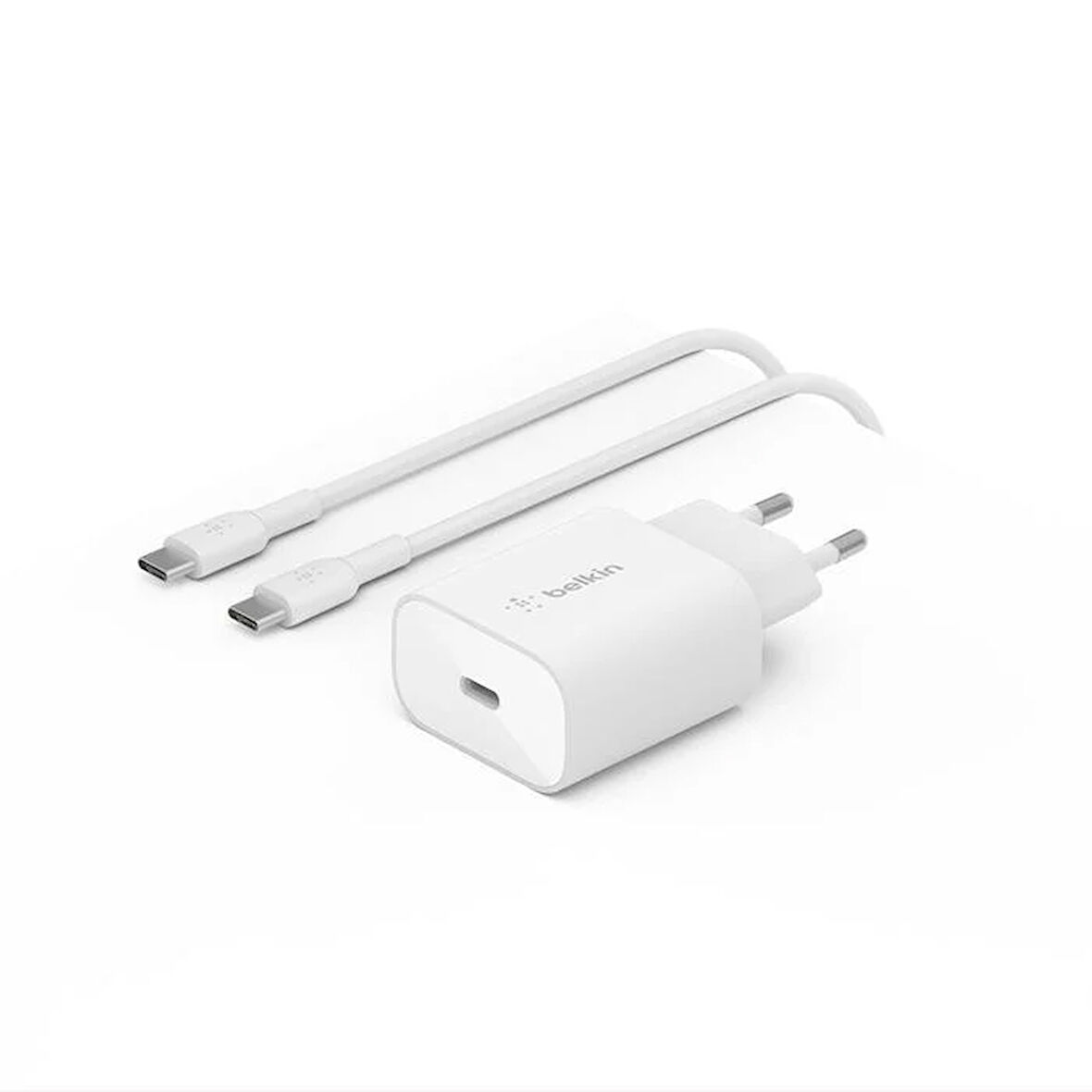 Belkin PPS + USB-C Kablolu 25W USB-C PD 3.0 Şarj Cihazı