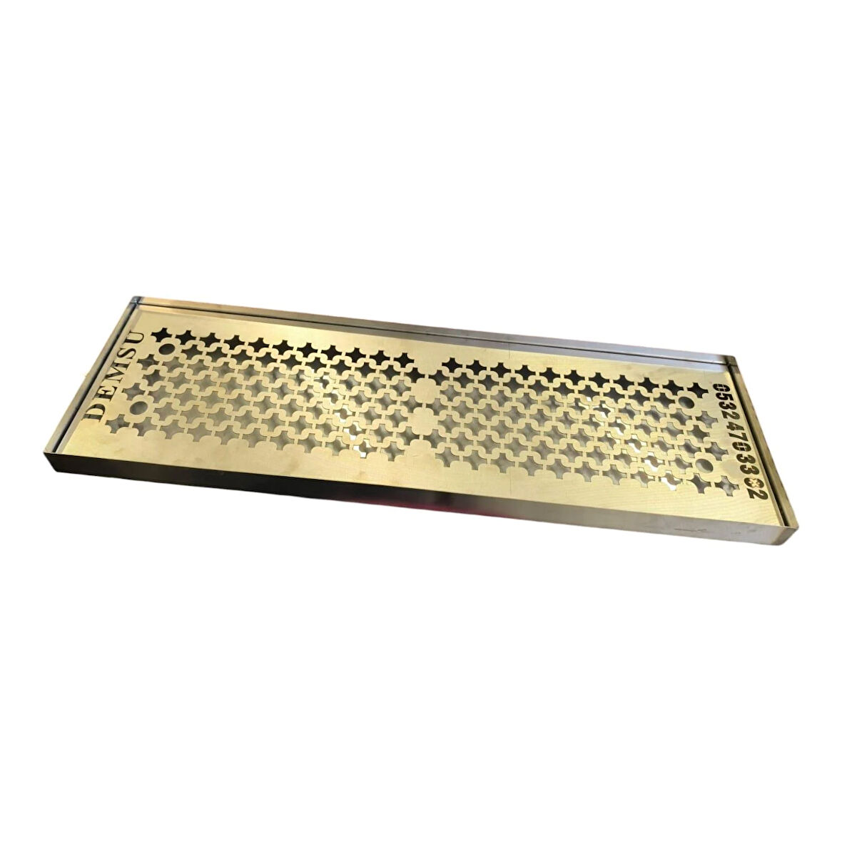 Demsu Plus 304 Krom 2 Demlikli Çay Kazanı Damlalığı 18x55 Cm