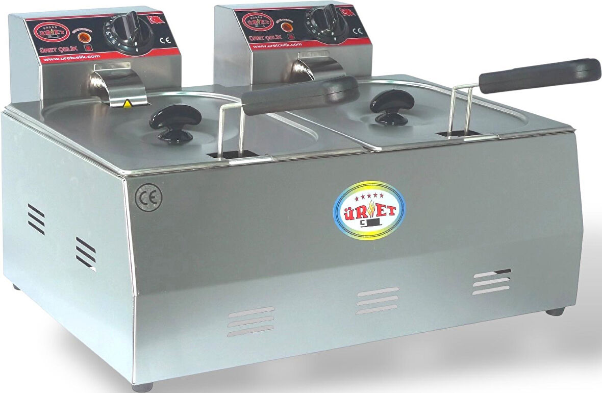 Üret 5 + 5 Elektrikli Fritöz