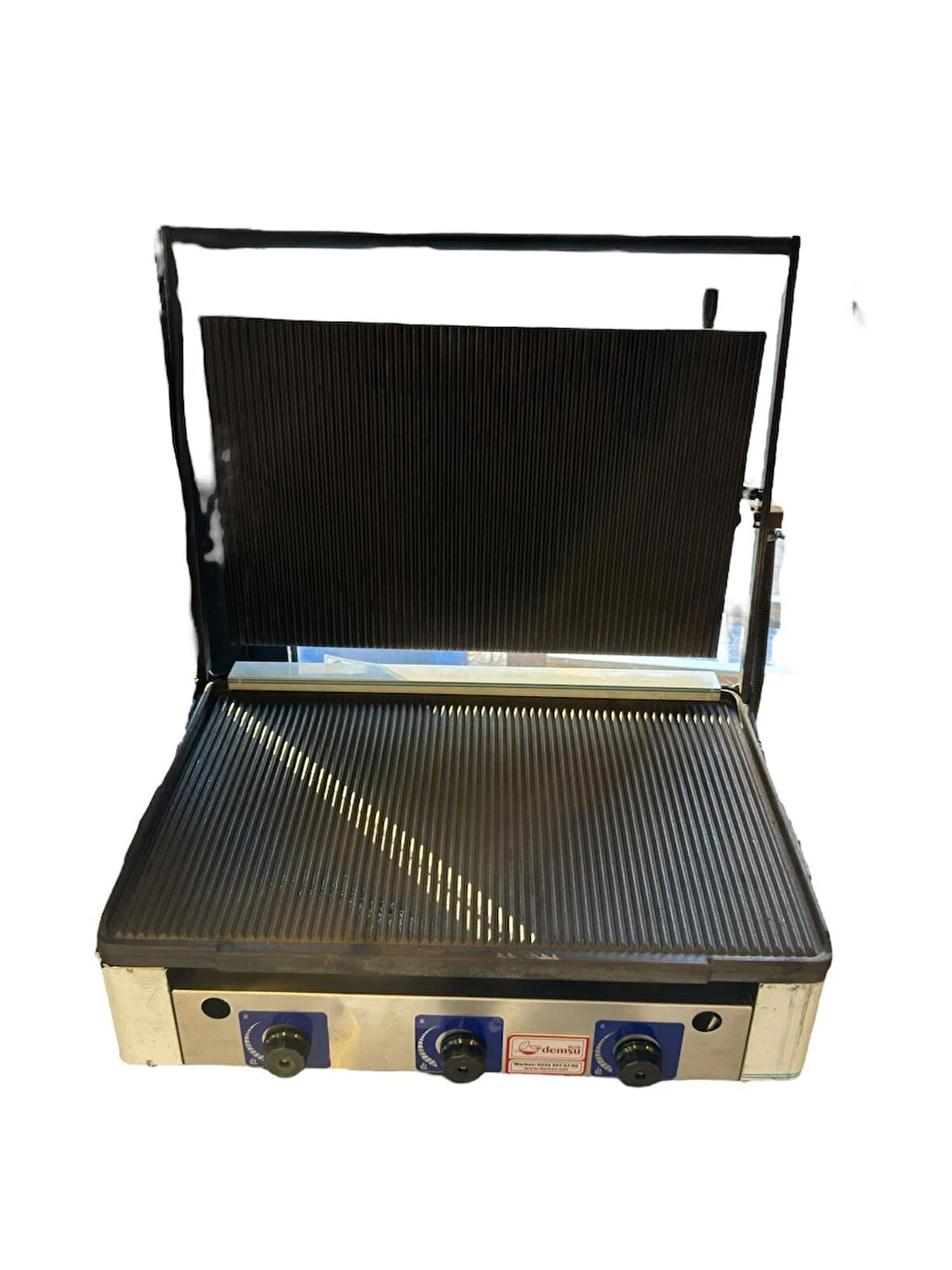 Demsu Plus 32 Dilim Gazlı 60 Cm Tost Makinesi 