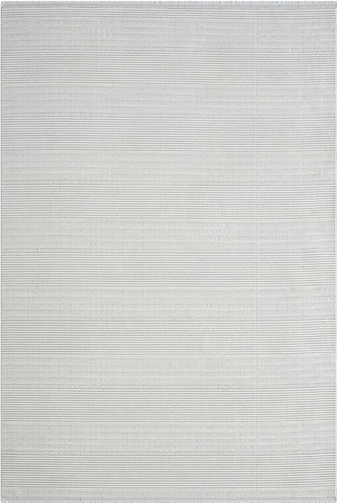 Zenith Zn007a Gri Halı Çizgi Desenli Modern Yumuşak Kadife Ince Antialerjik Salon Koridor Halısı