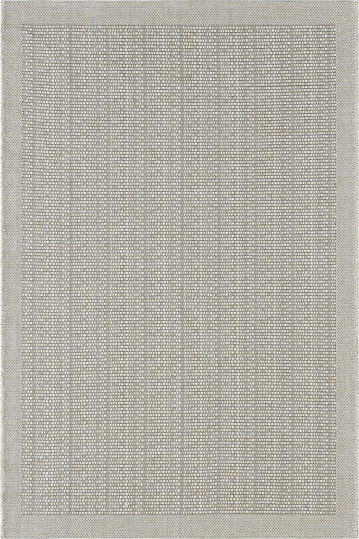 Mumbai MU001W Krem Doğal Kilim Görünümlü Pamuk Tuşeli Kaymaz Pamuk Taban Dekoratif Halı Tozu Yok