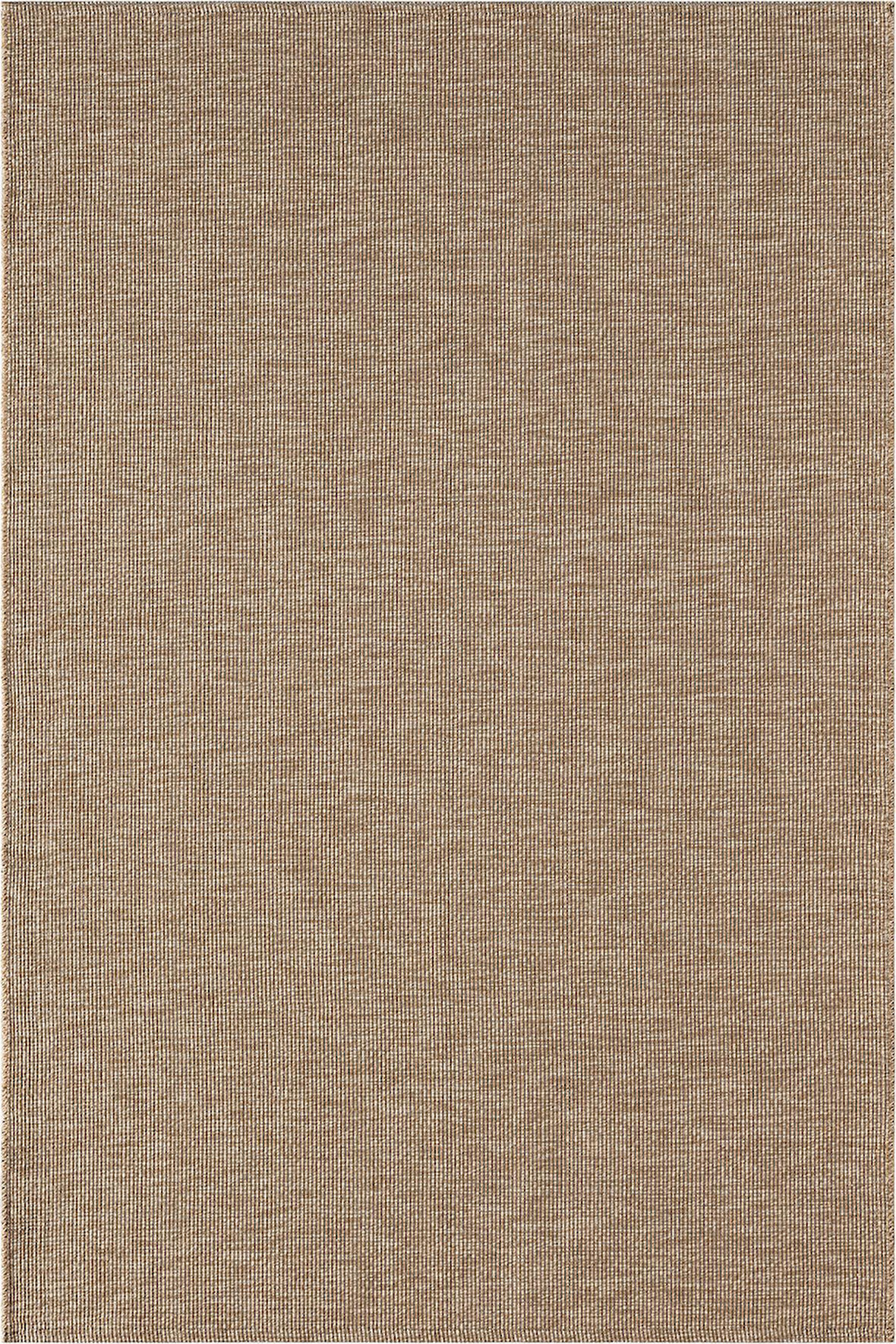 Mumbai MU002B Bej Doğal Kilim Görünümlü Pamuk Tuşeli Kaymaz Pamuk Taban Dekoratif Halı Tozu Yok