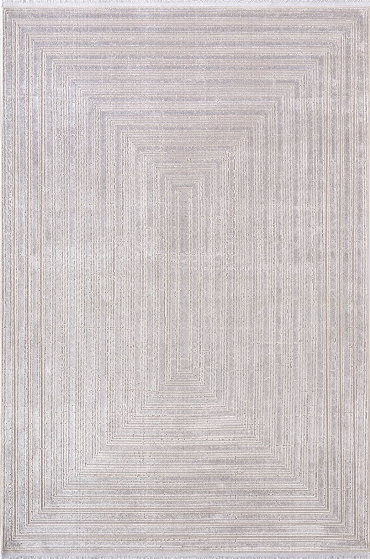 Cosmos CS005G Gri Halı Modern Detaylı Pamuk Taban Viskon Tozuaz Salon Yatak Odası Koridor Halısı