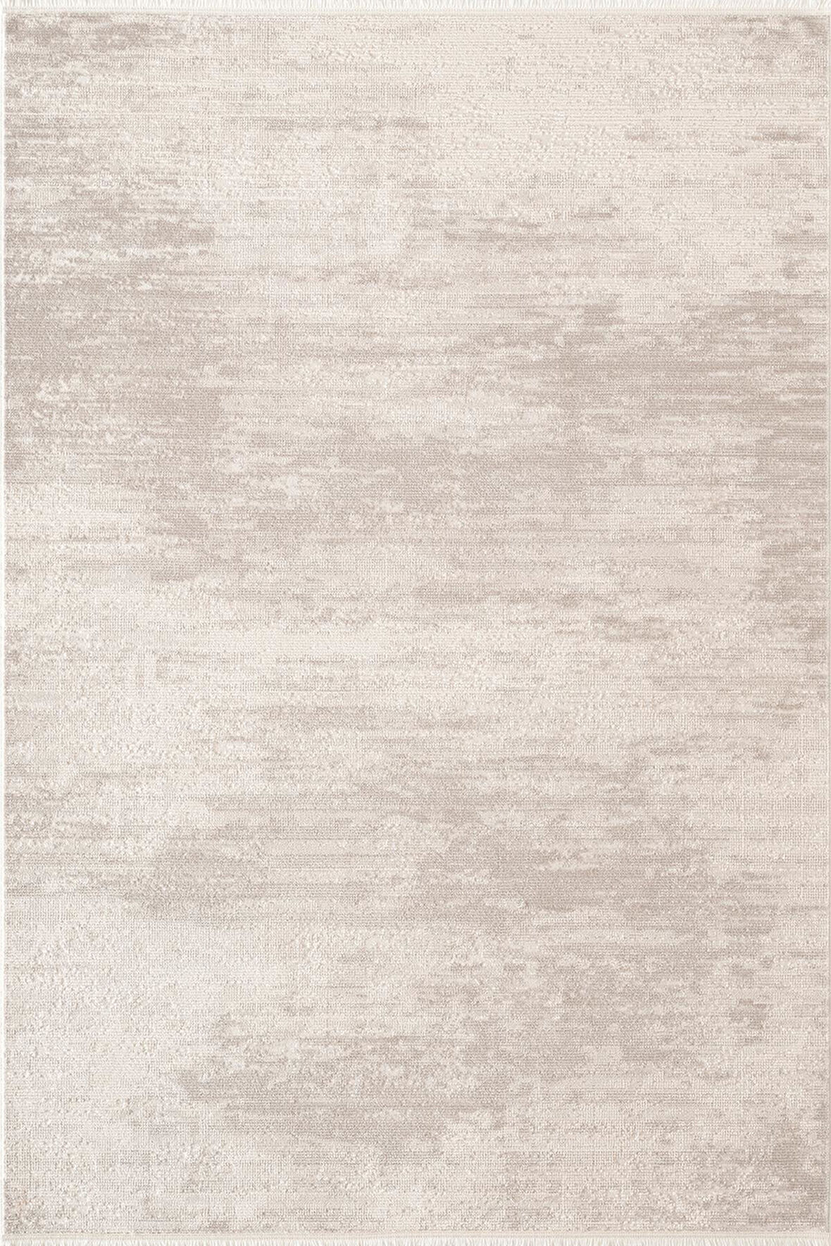 Leon LN001G Krem Halı Modern Desen Pamuk Taban Akrilik Tozuaz Salon Yatak Odası Koridor Halısı