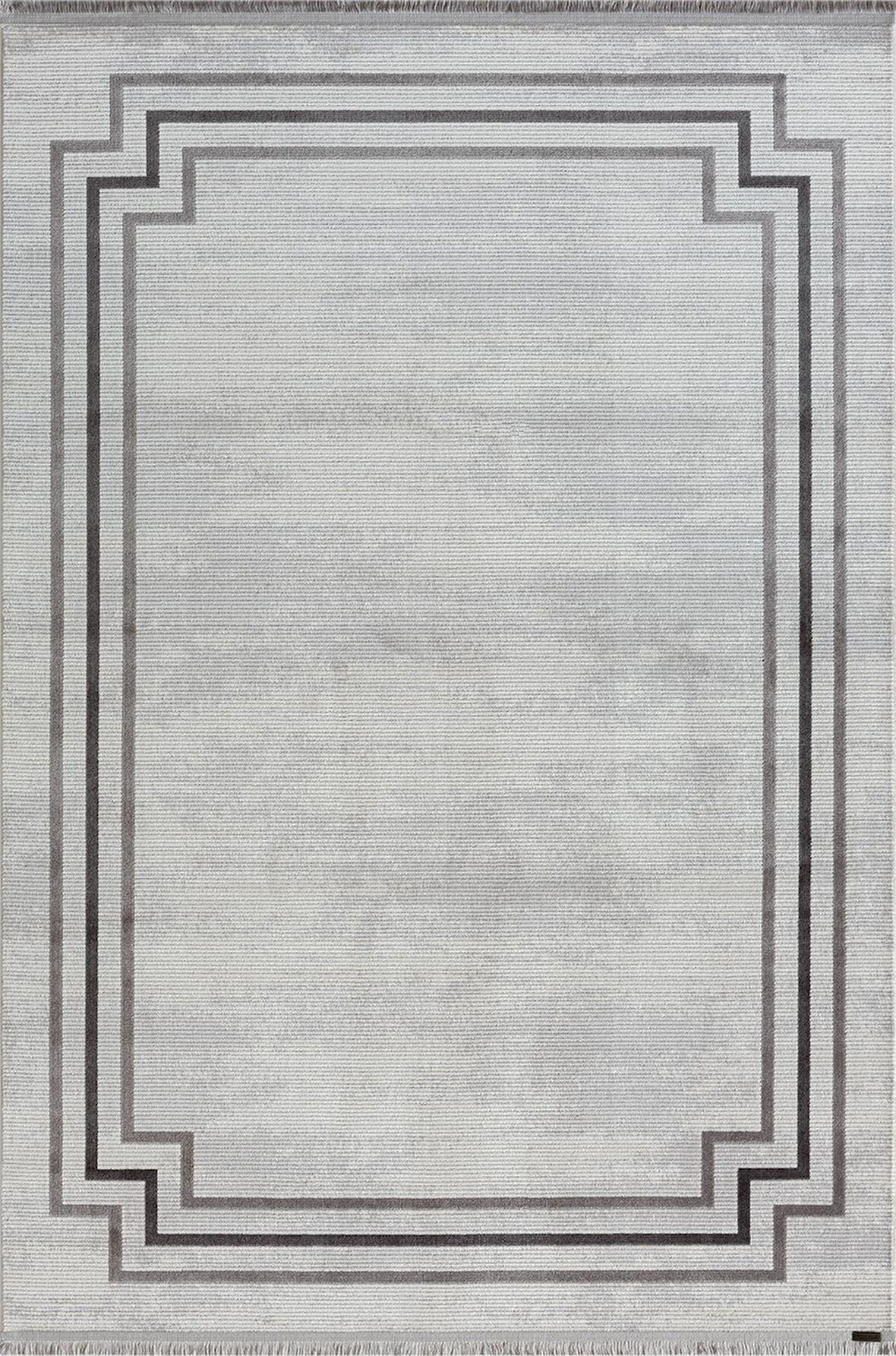 Trend 2803 Gri Akrilik Salon, Mutfak, Yatak Odası Halısı Makinede Yıkanabilir