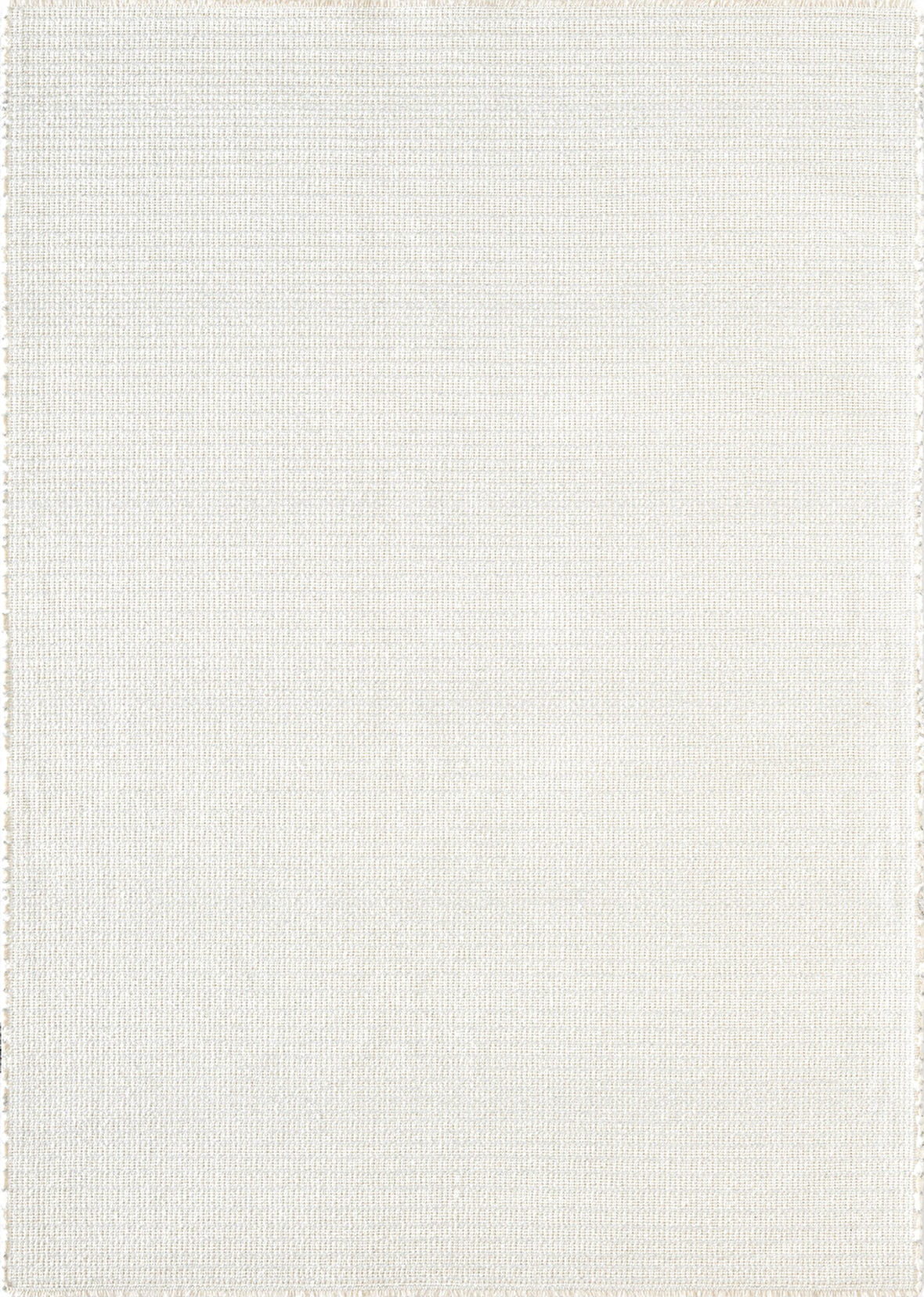 Decor DC002W Beyaz Doğal Kalın Kilim Kenar Saçaklı Üst Sınıf Kalite Karmen Halı İpek Serisi