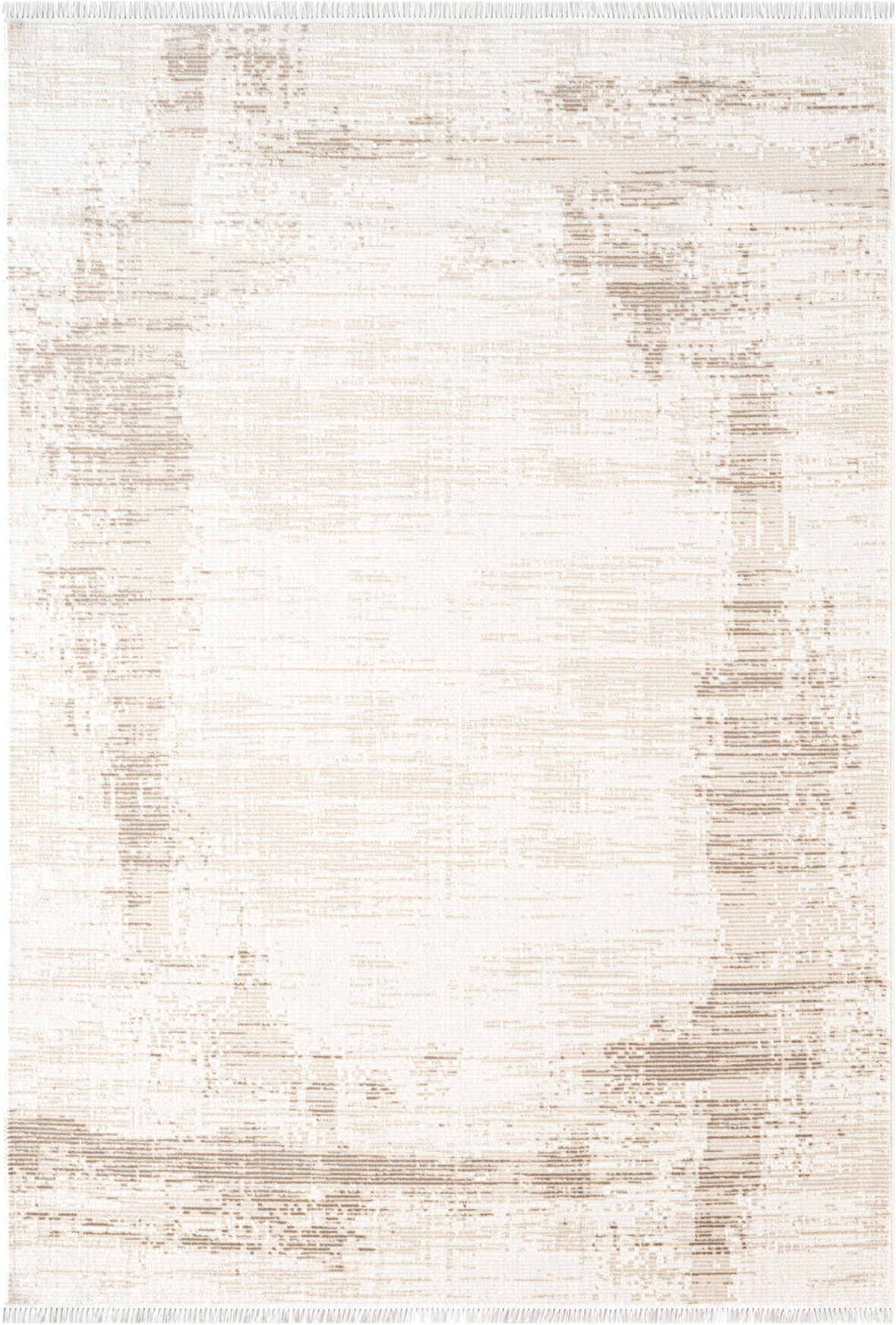 Etro ET006B Krem Modern Desenli Parlak Ağır Yüksek Sıklıkta Salon Halısı İpek Serisi