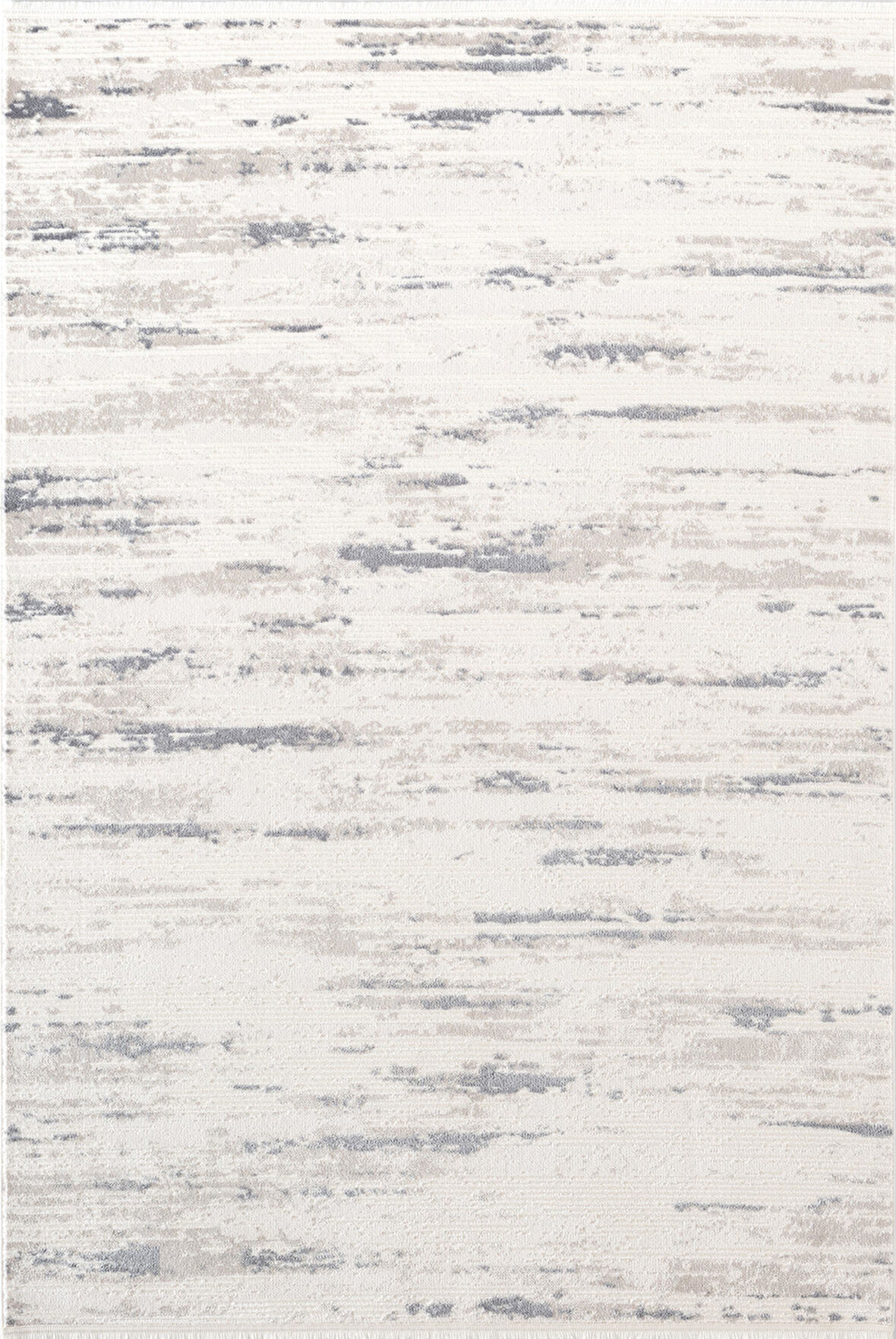 Icon IC001M Krem Modern Lacivert Desen Akrilik Pamuk Tabanlı Salon Koridor 4 Mevsim Halı