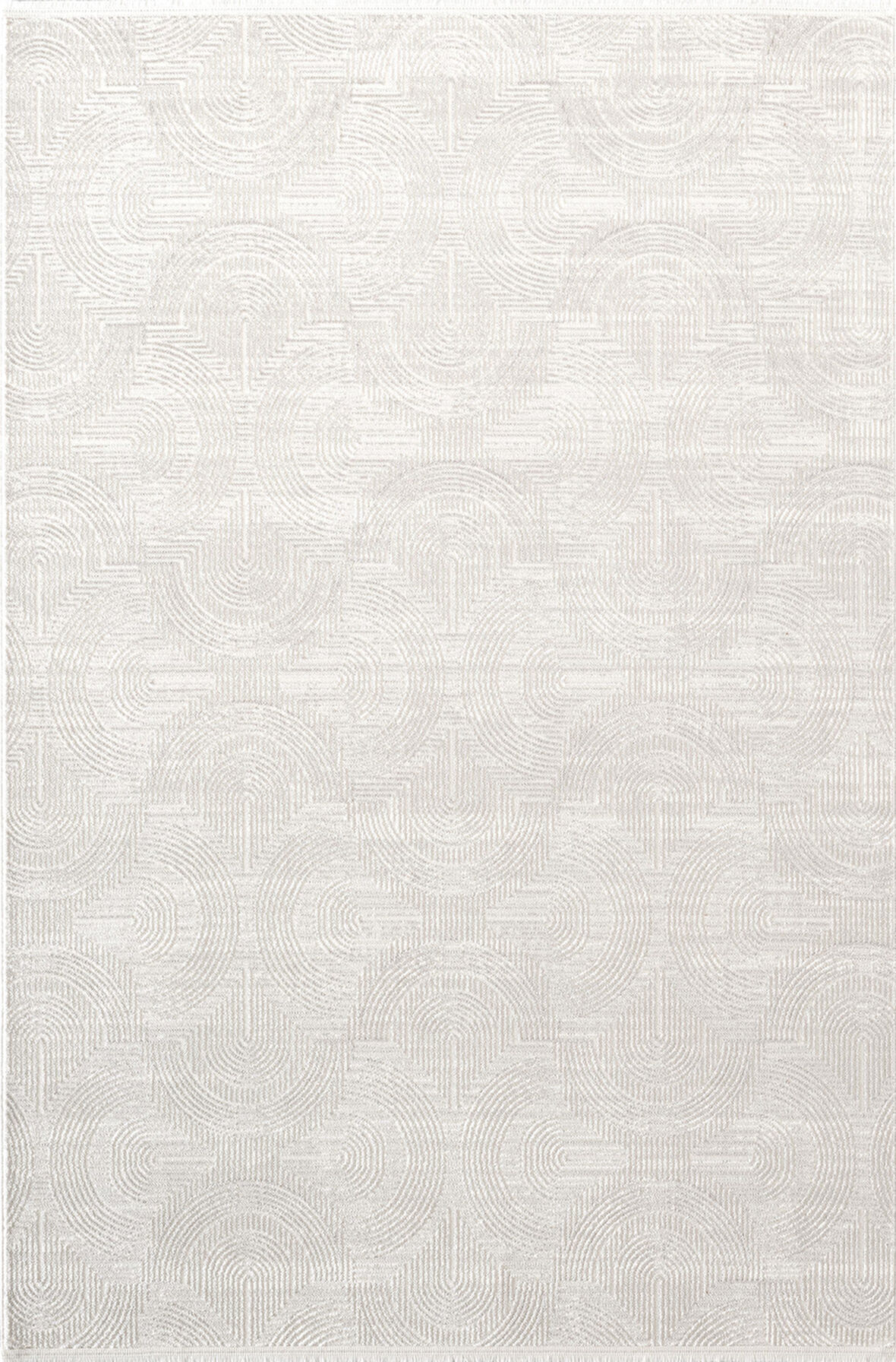 Icon IC002G Gri Modern Desen Akrilik Pamuk Tabanlı Salon Koridor Oturma  Yatak Odası Halısı