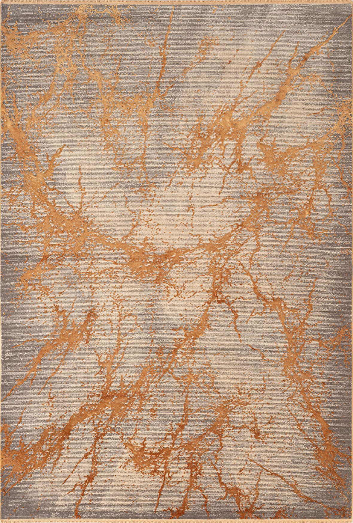 Art AT003T Kiremit Halı Modern Desen Triko Akrilik Viskon Boyama Yüksek Sıklık Ipek Serisi