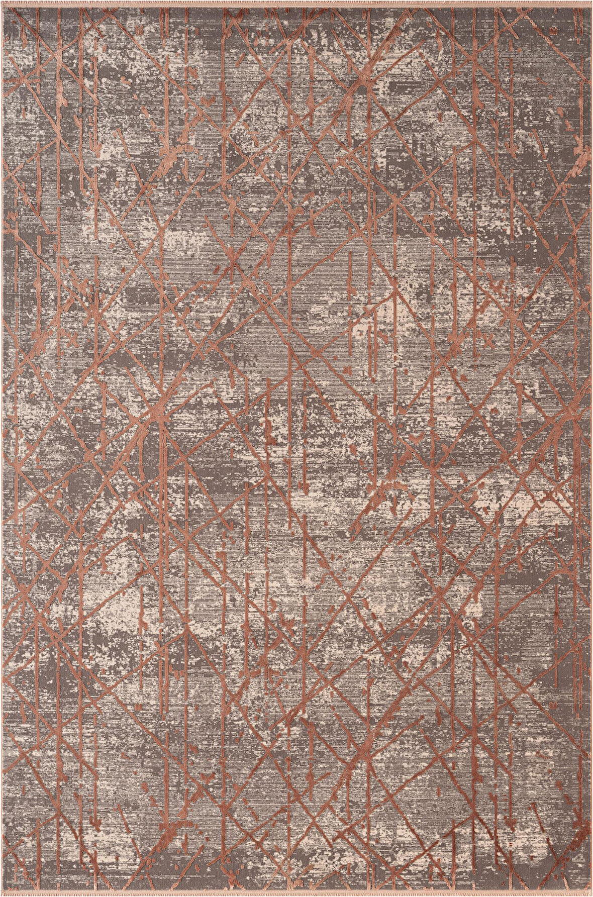 Art AT005P Gül Rengi Halı Modern Desen Triko Akrilik Viskon Boyama Yüksek Sıklık Ipek Serisi