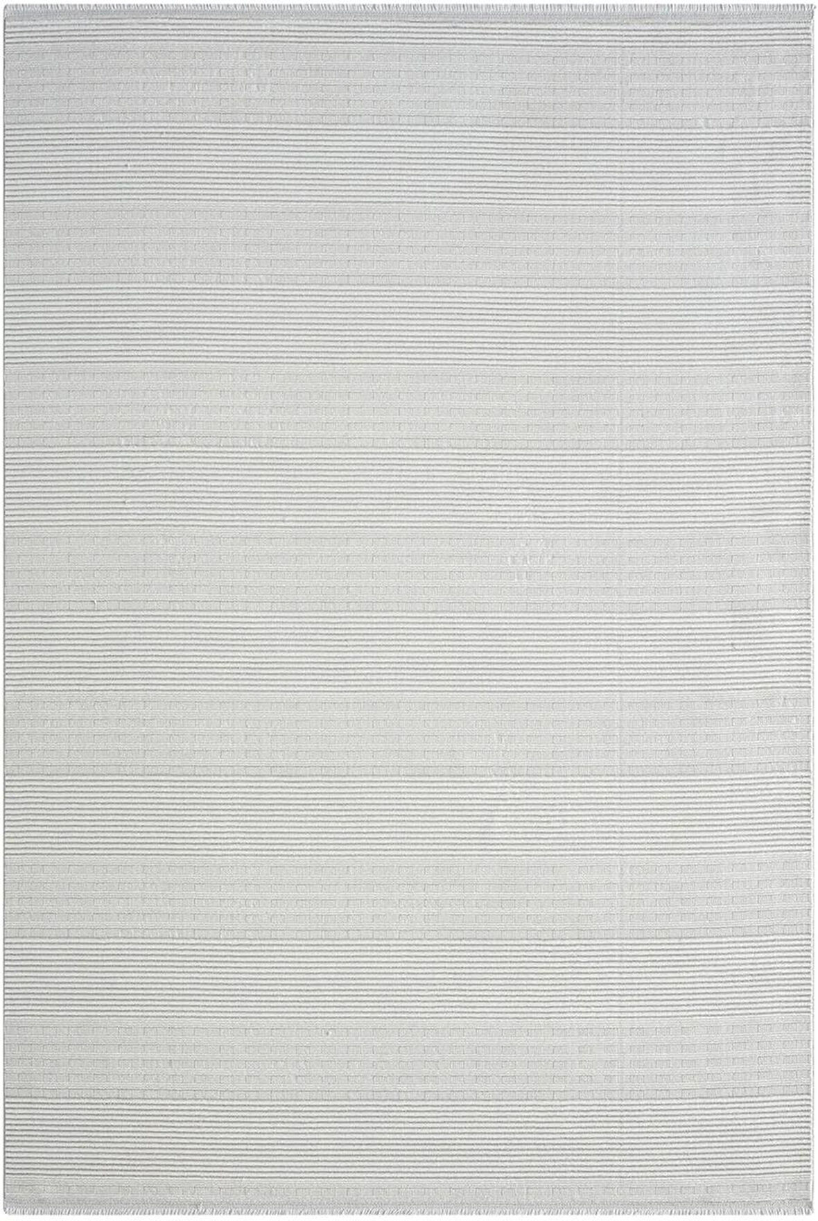 Zenith Zn007a Gri Halı Çizgi Desenli Modern Yumuşak Kadife Ince Antialerjik Salon Koridor Halısı