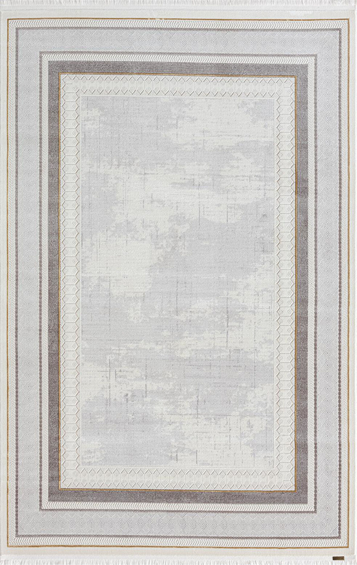 Trend Tr003s Oval Bej Akrilik Pamuk Modern Yumuşak Mutfak Yatak Odası Salon Oturma Odası Halısı