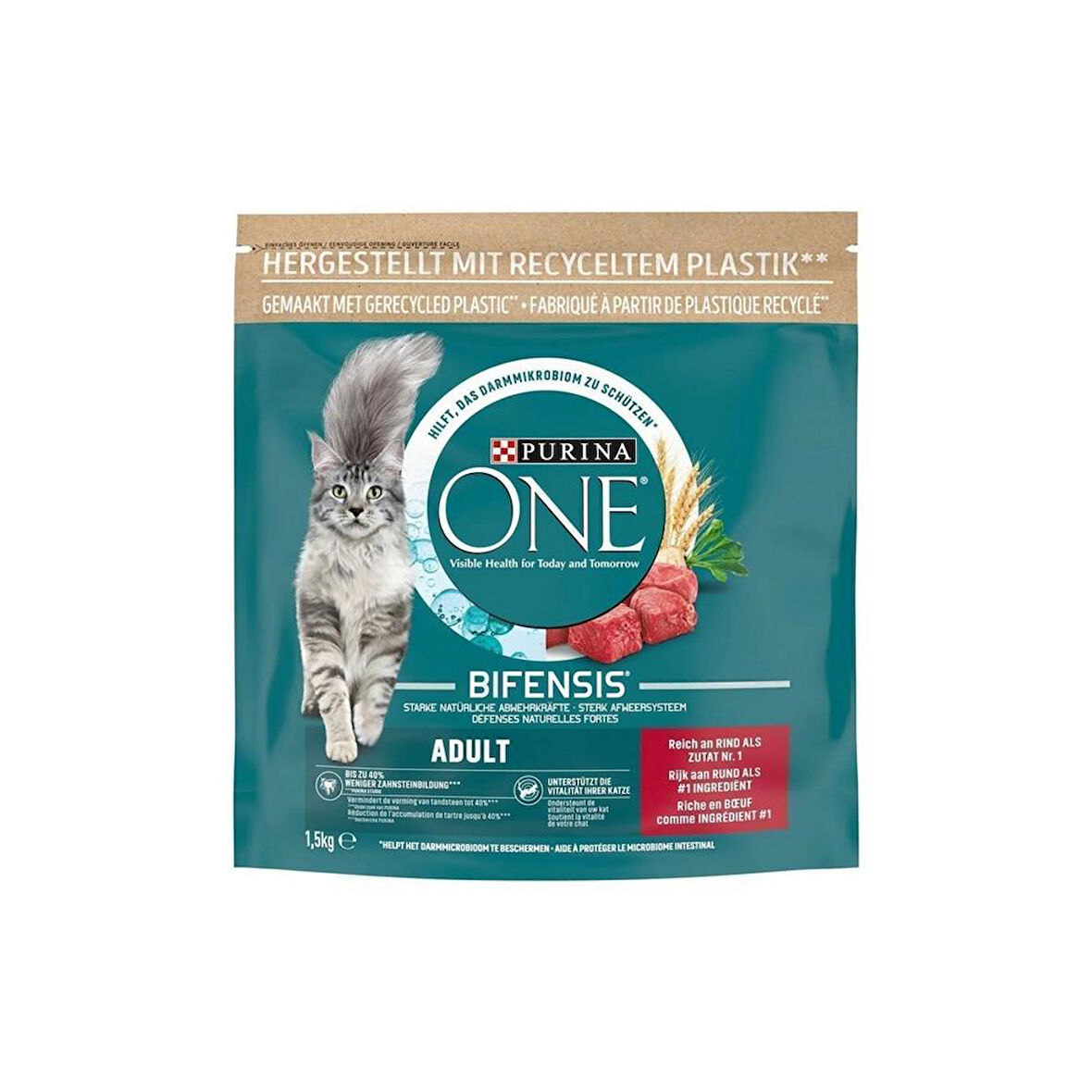 Sığır Etli Yetişkin Kedi Maması 1.5kg