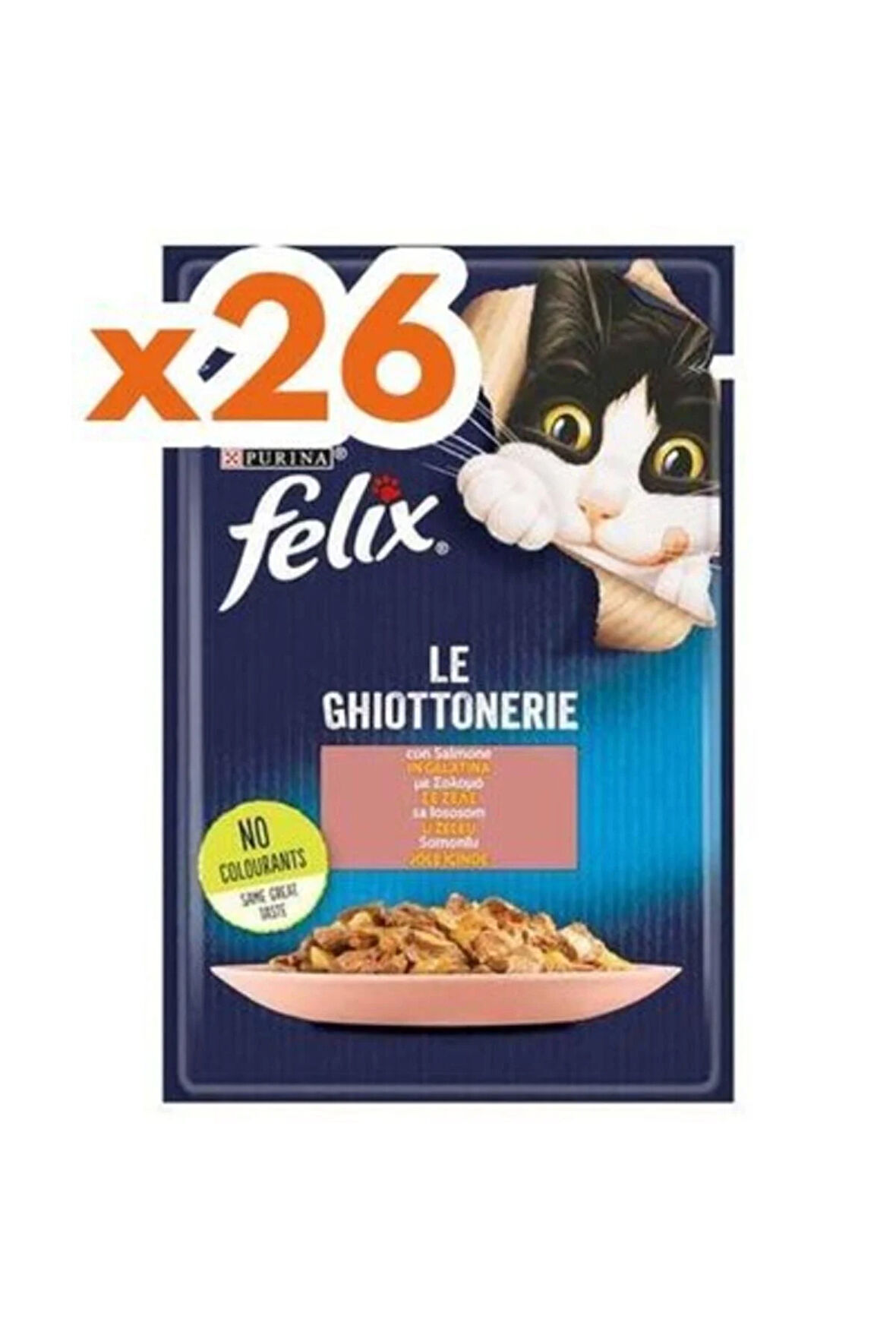 Somonlu Yetişkin Kedi Yaş Maması 26 X 85 gr