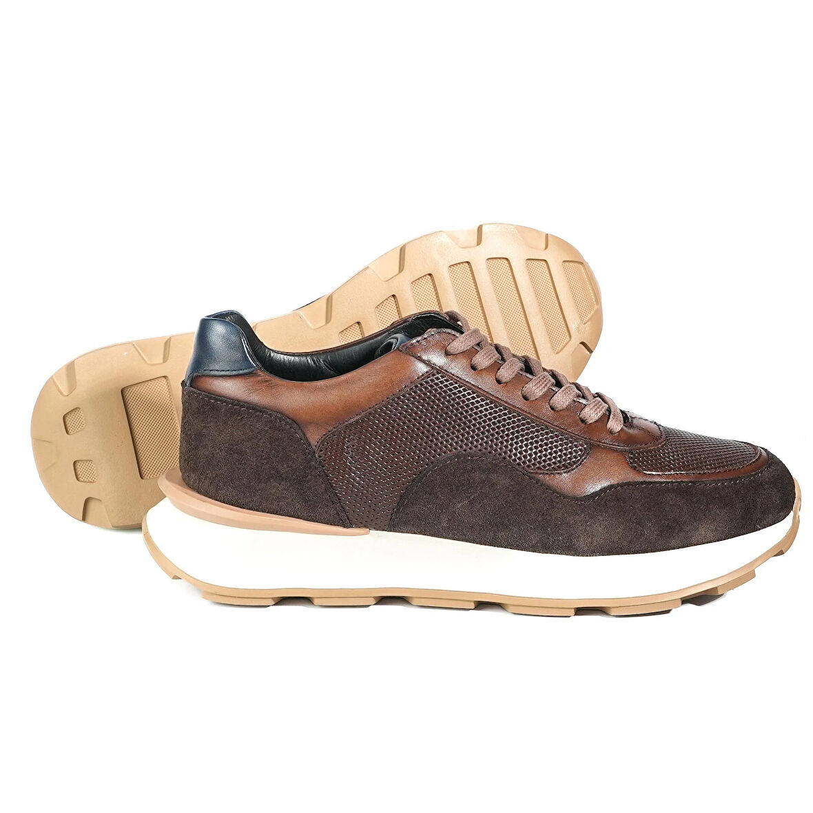 LFR-T500 DERI SPOR AYAKKABI Kahve