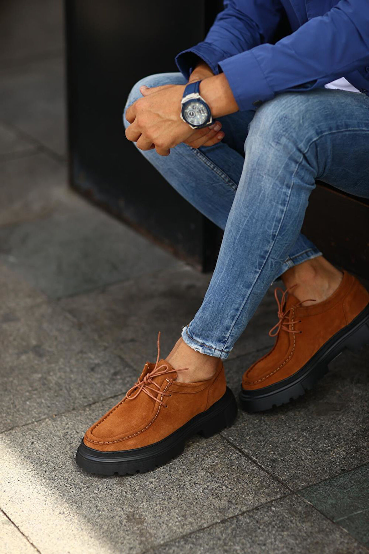 Serhat Özköroğlu-Taba Sneakers Taba