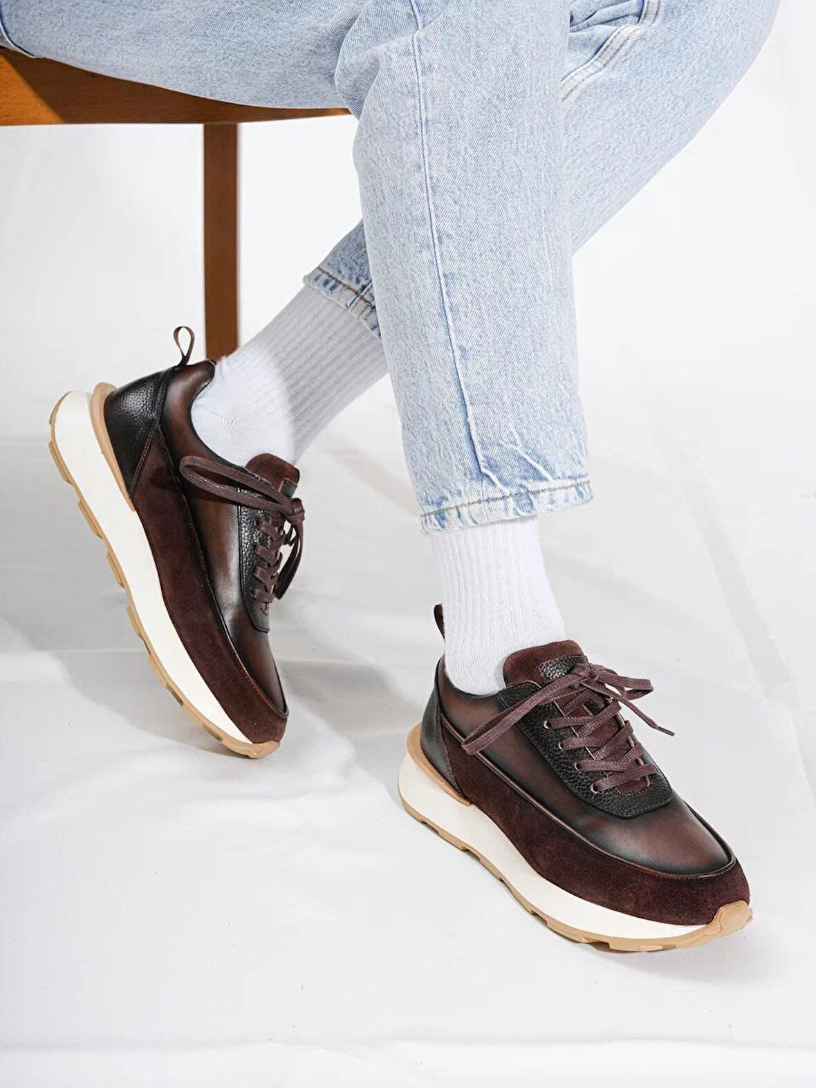 LFR-T534 SUET SPOR AYAKKABI Kahve