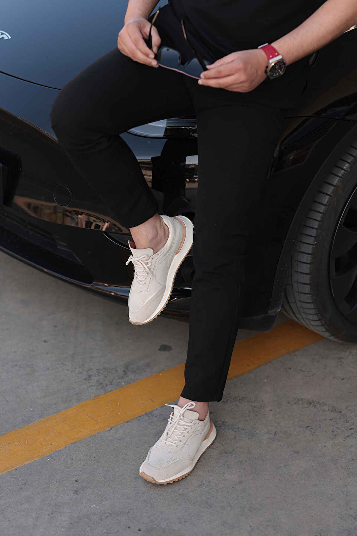 LFR-F085 SUET MERDANE AYAKKABI Bej