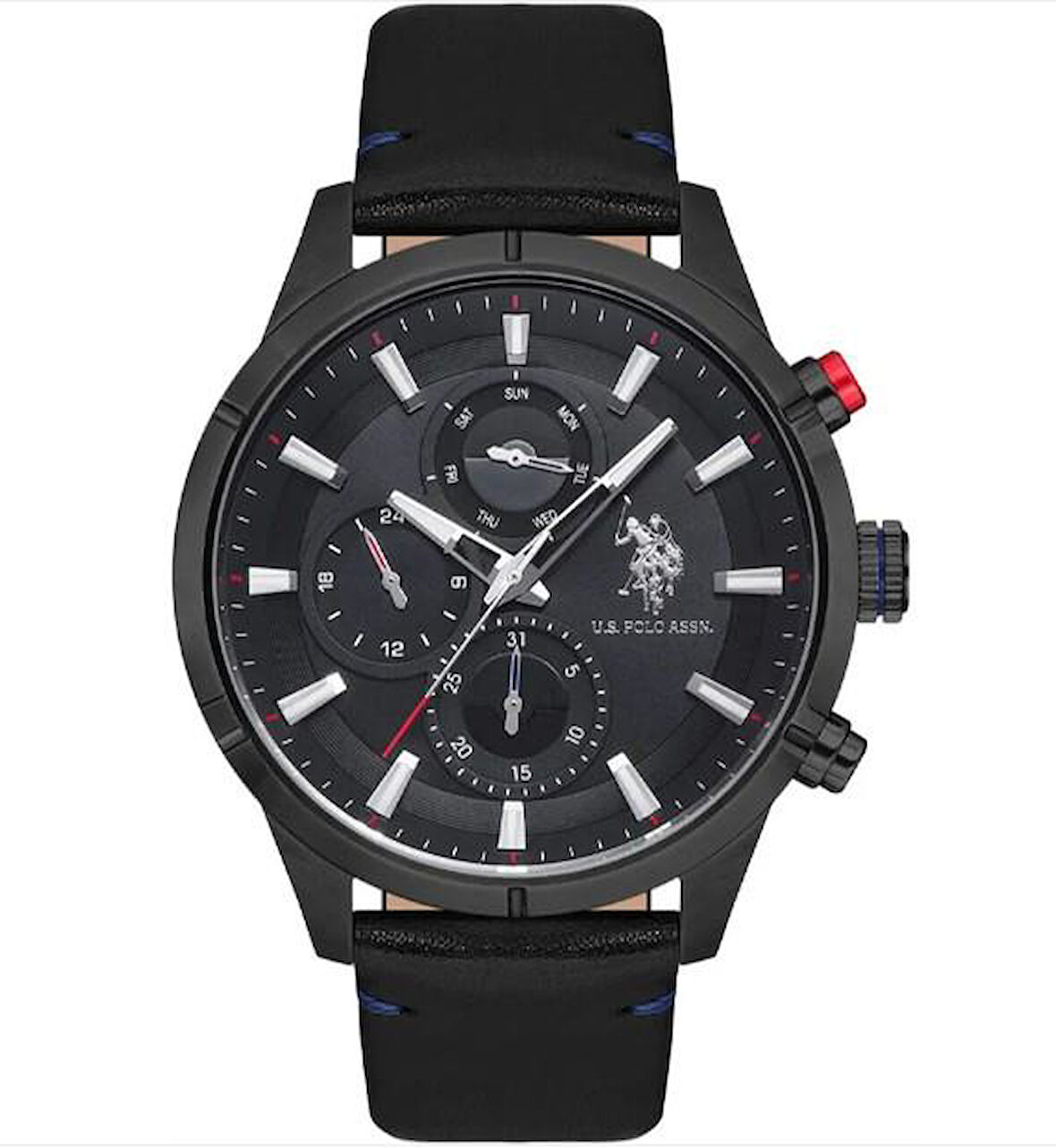 USPA 1014B-08 - Orjinal Ürün Belgeli, Garantili Lacoste Erkek Lacivert Kol Saati