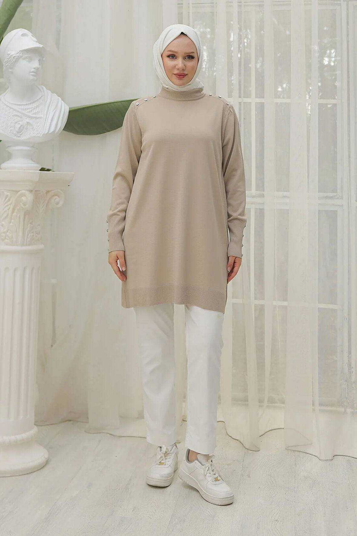 Armine TREND Triko Tunik Taş 24KTD404