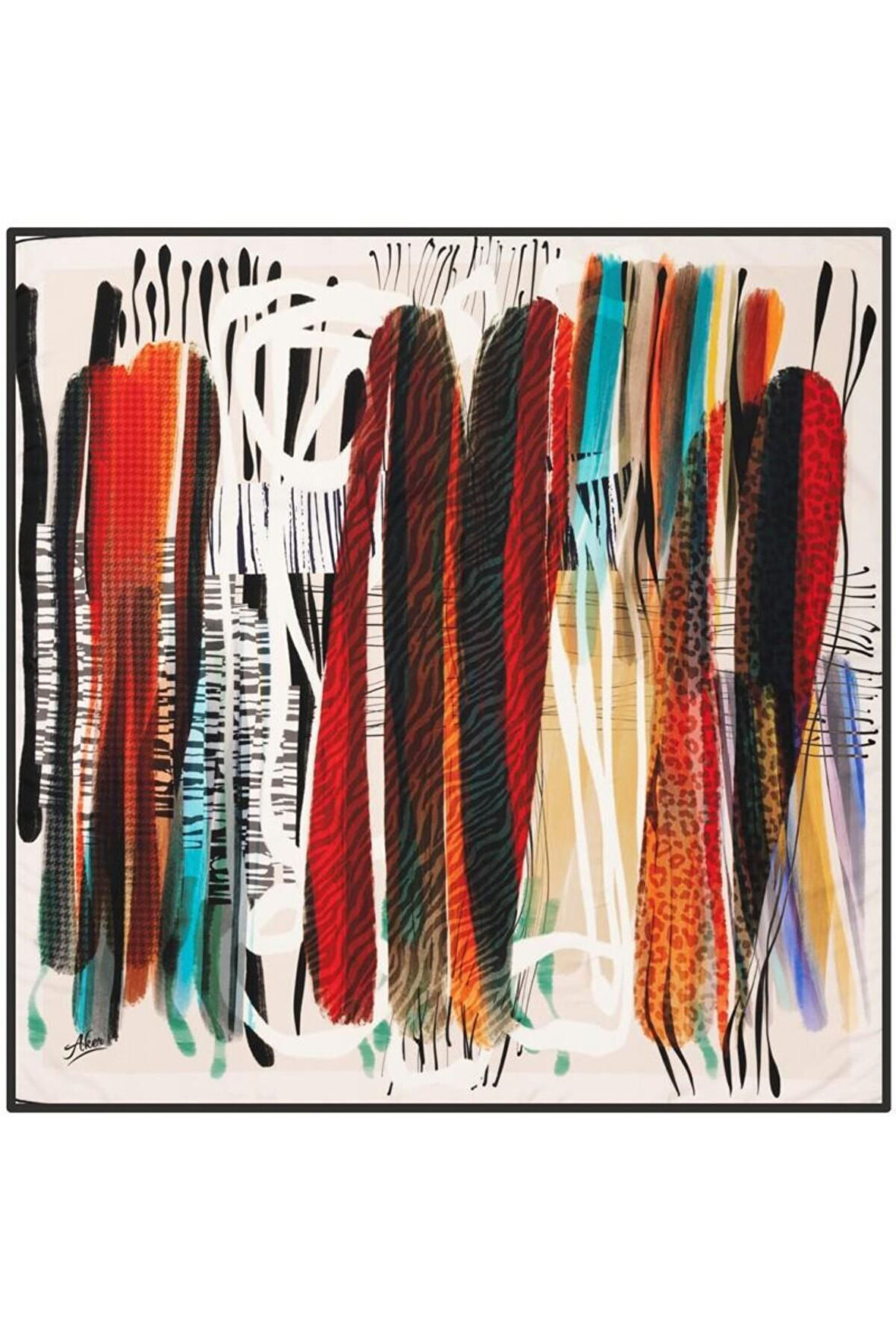 Polyester Tivil Eşarp 8358795