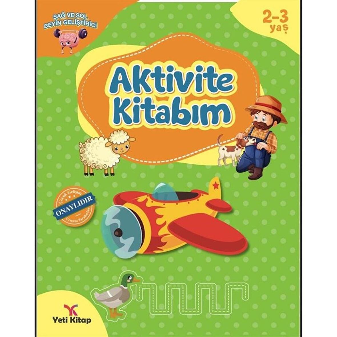 Yeti Kitap 2-3 Yaş Aktivite Kitabı