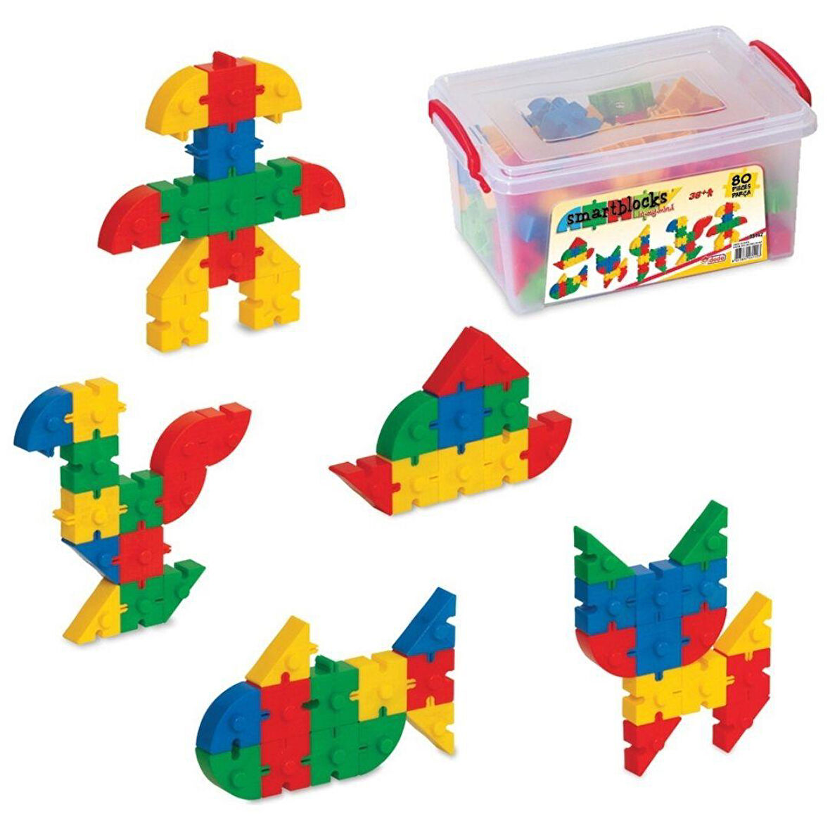 Smart Blocks Küçük Box (80 Parça)