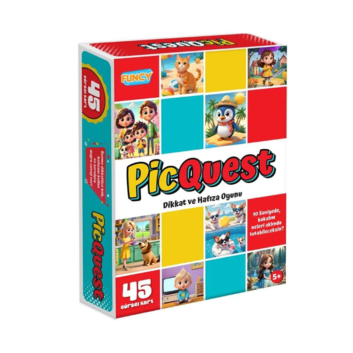 Funcy PicQuest Dikkat ve Hafıza Oyunu