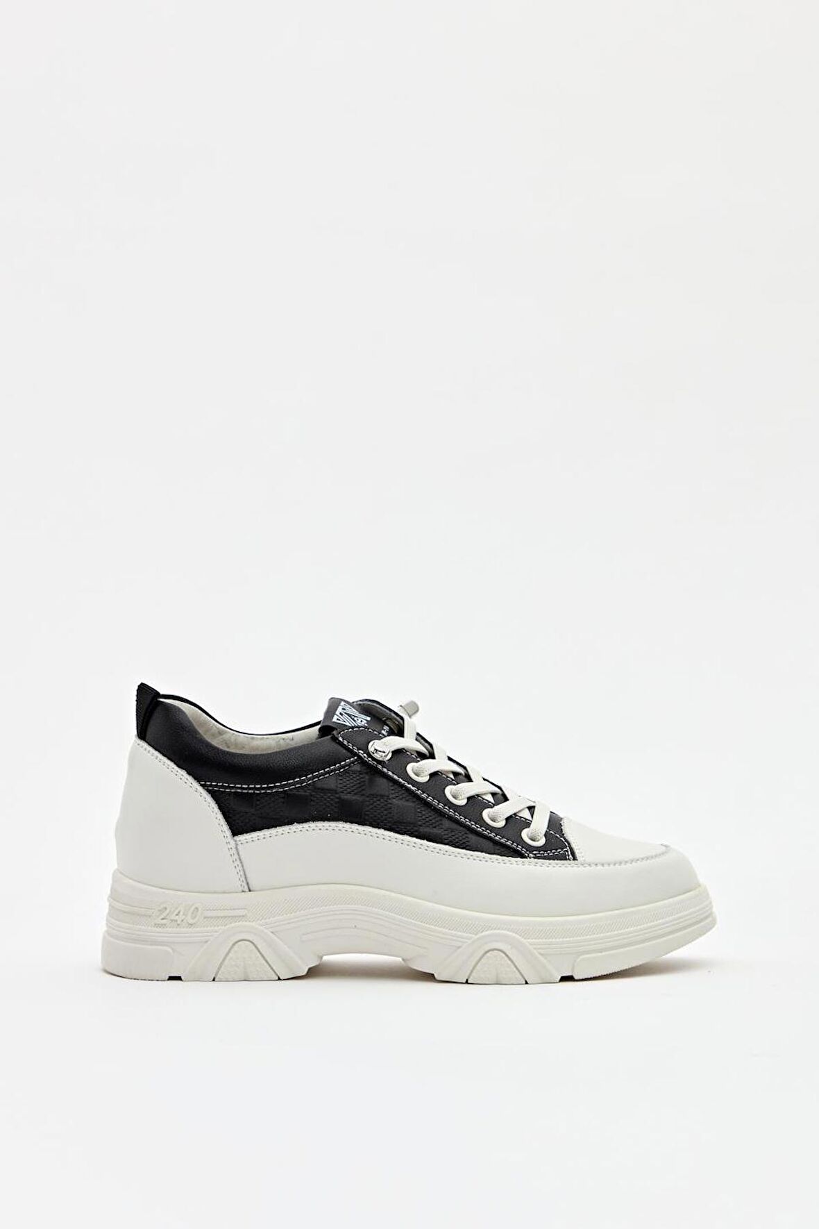 Kadın Bağcıklı Sneaker Siyah