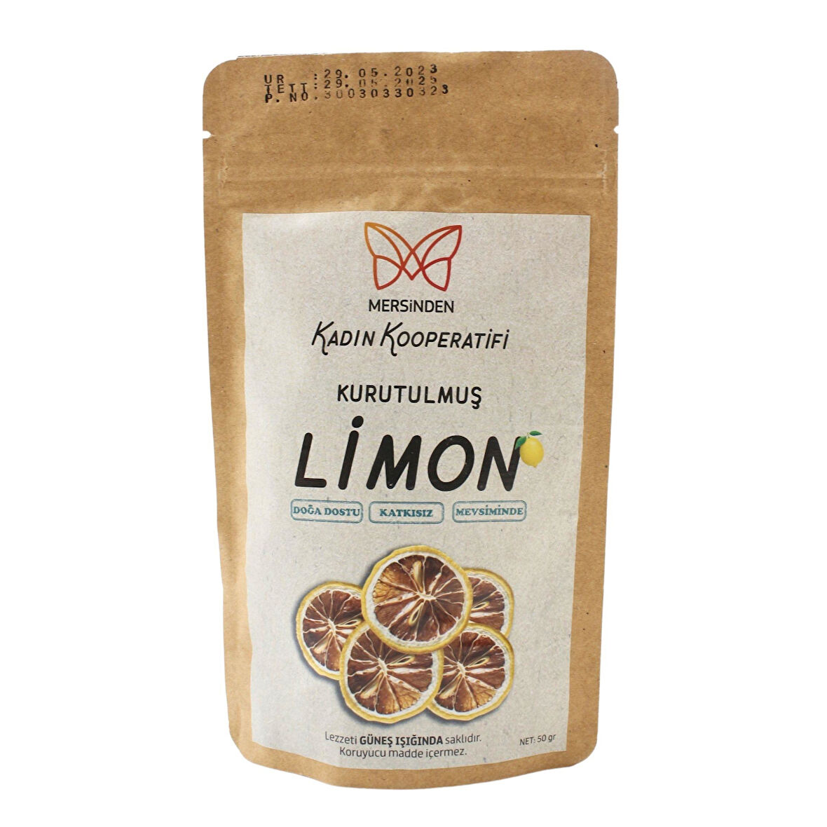 Mersinden Kurutulmuş Limon 50 G