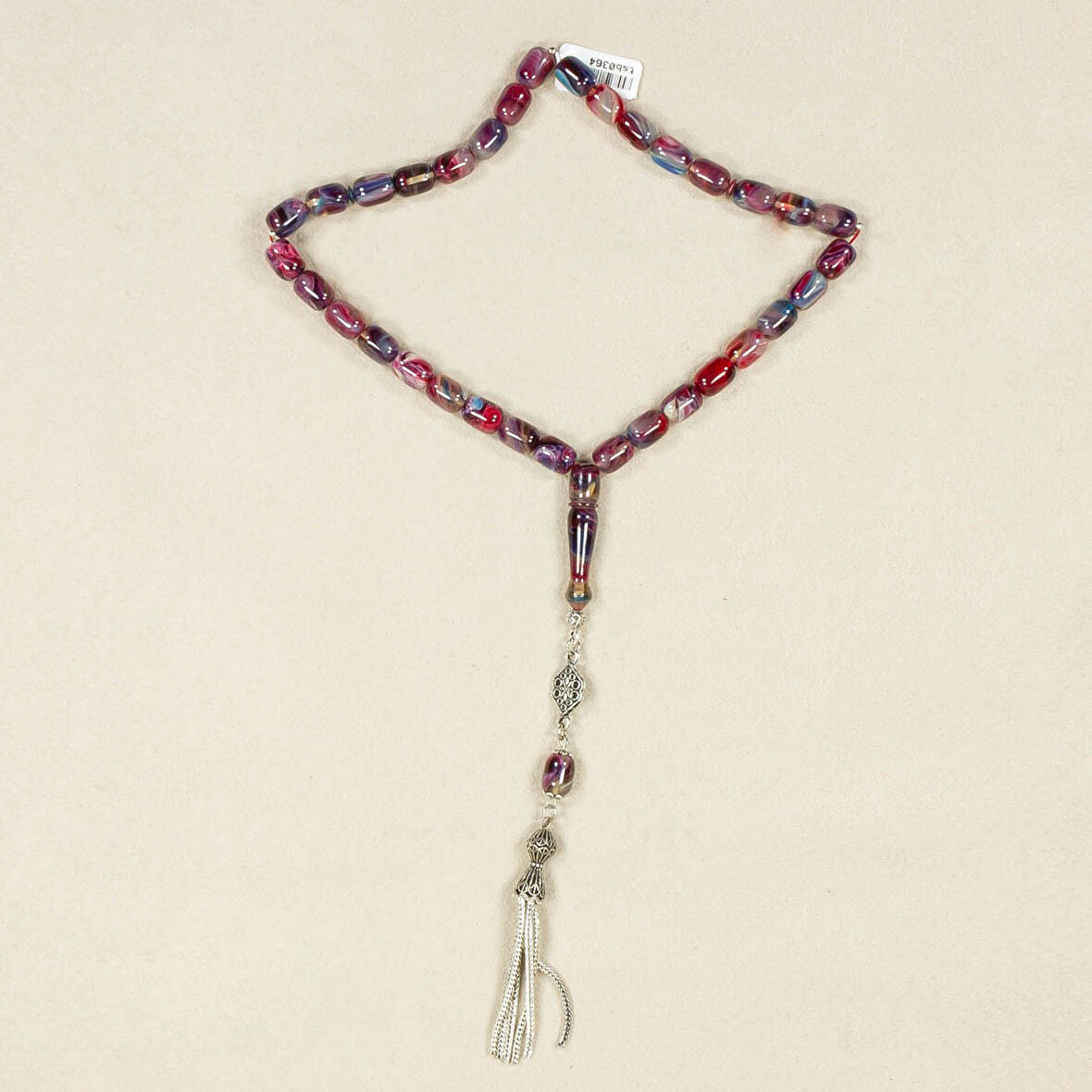 Fares İşçilikli Kapsül Model Sıkma Kehribar Tesbih