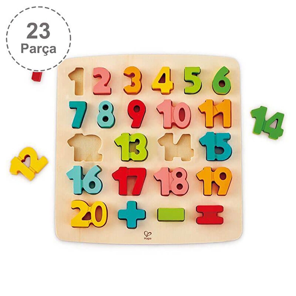 Hape Chunky Puzzle Matematik Yapbozu