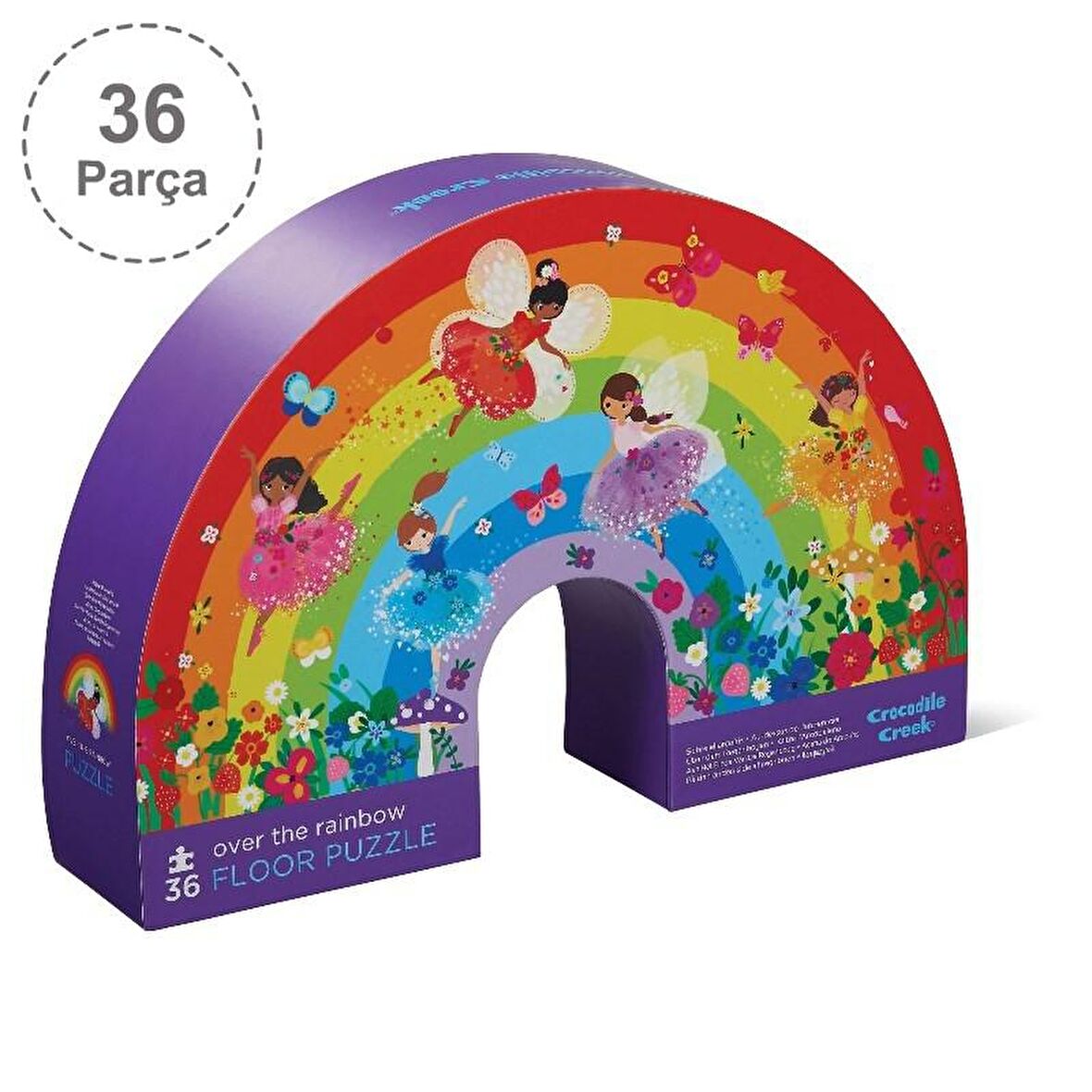 Dekoratif Puzzle - 36 Parça - Over the Rainbow