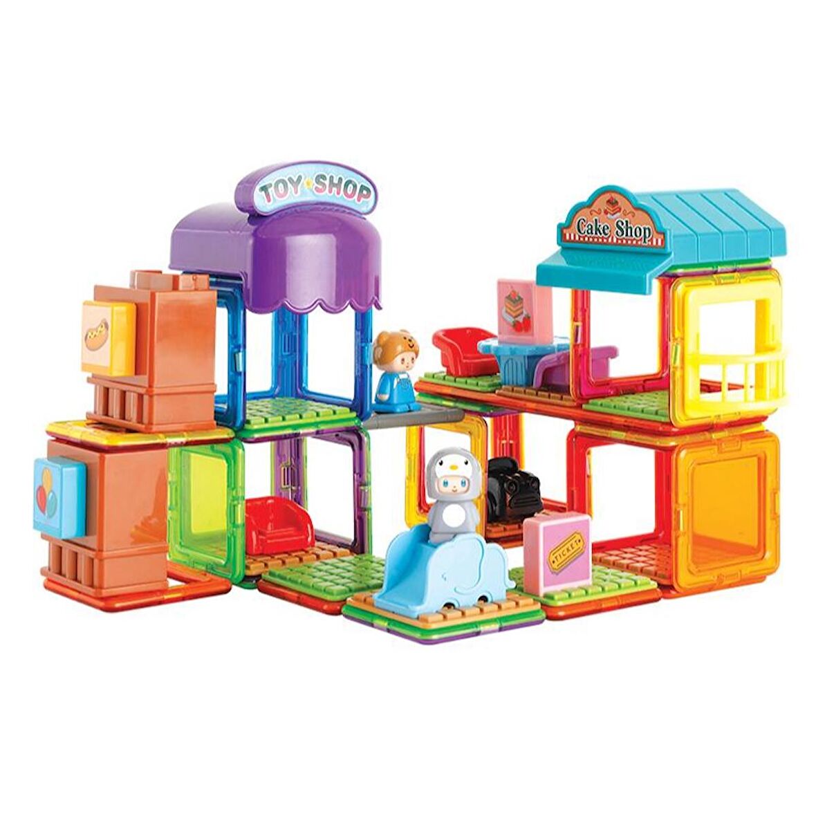 Magformers Mıknatıslı Fantasy Land Set - 126 Parça