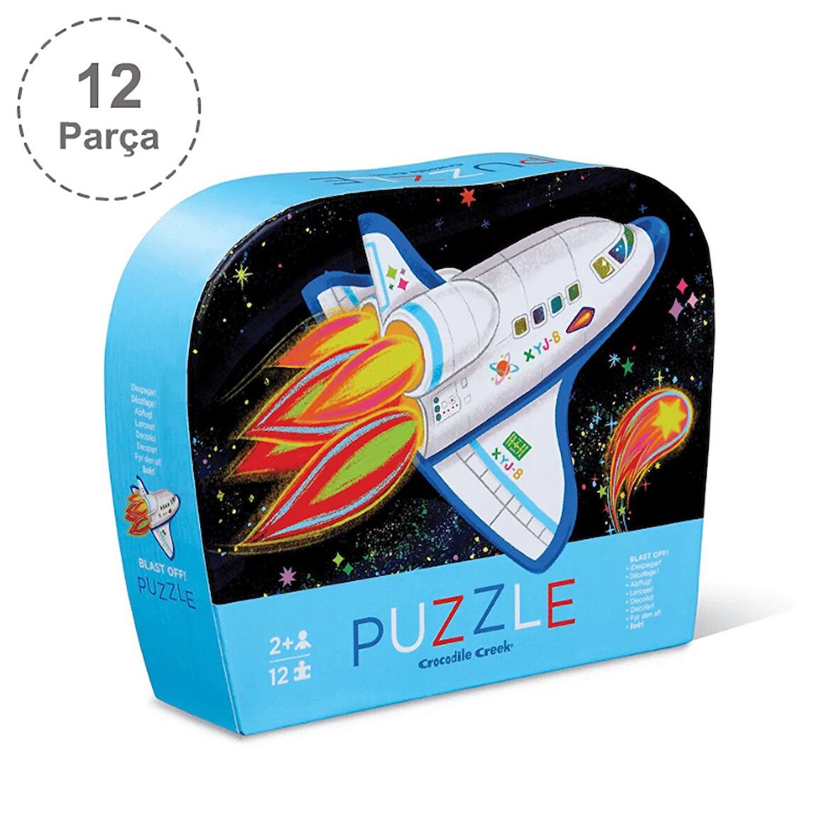 Roket 8+ Yaş Küçük Puzzle 12 Parça